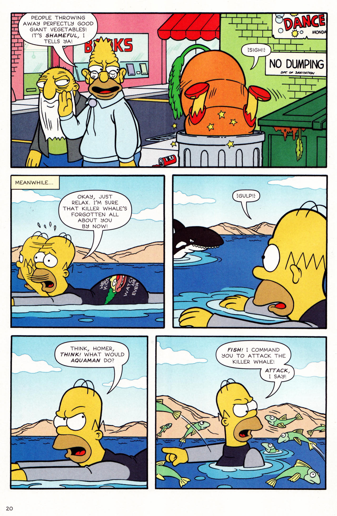 Read online Simpsons Comics comic -  Issue #134 - 17
