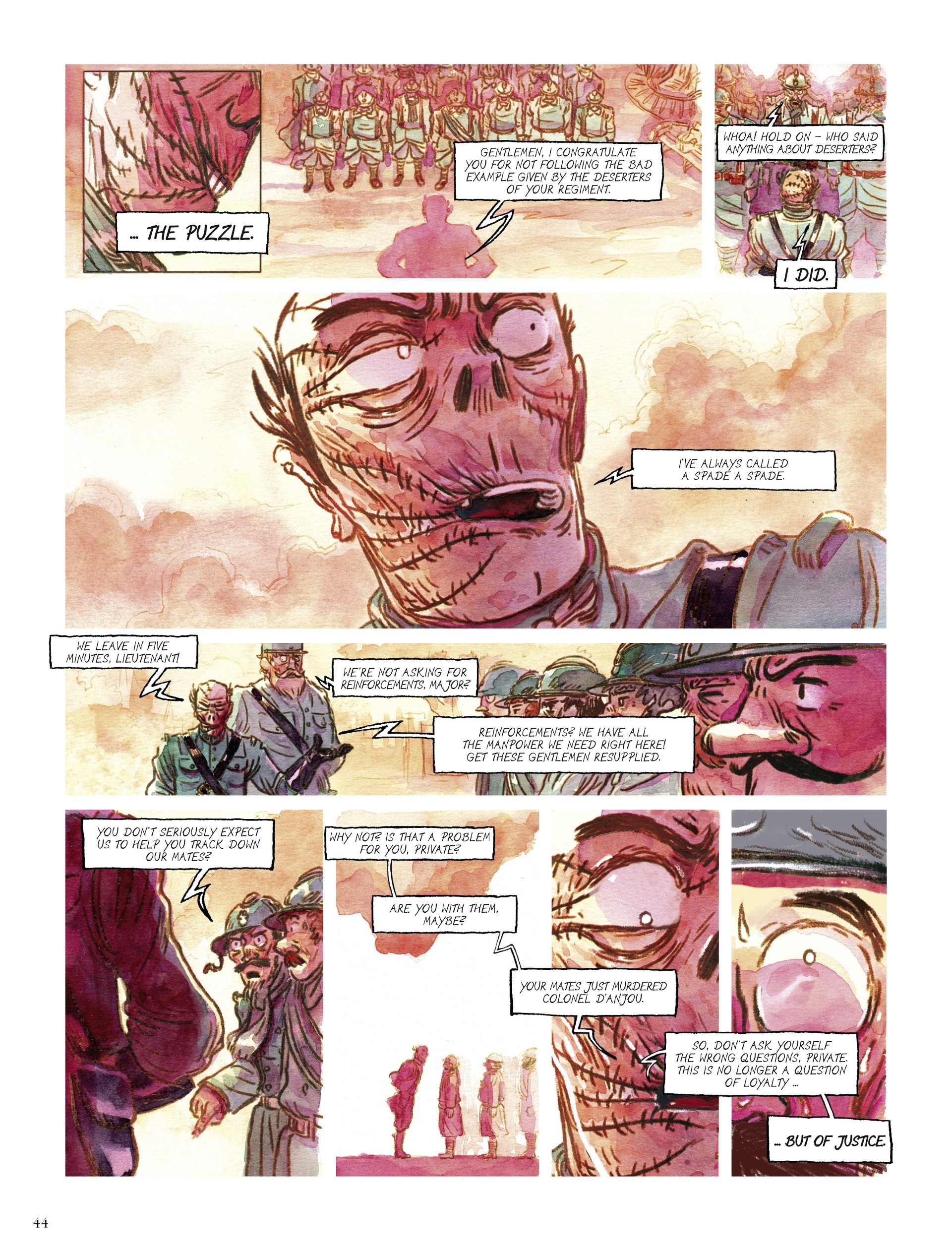 Read online Swan Song comic -  Issue #1 - 45