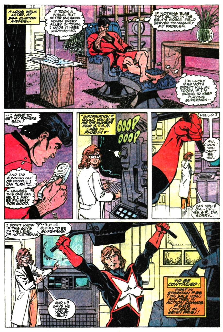 Read online Adventures of Superman (1987) comic -  Issue #472 - 23