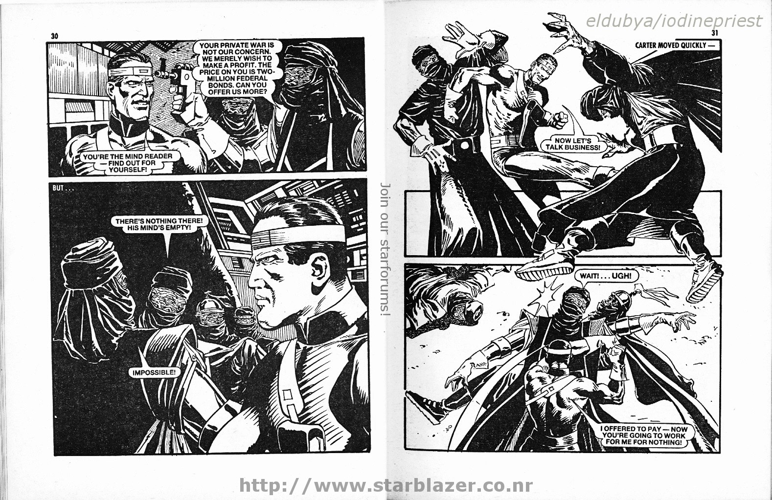 Read online Starblazer comic -  Issue #215 - 17