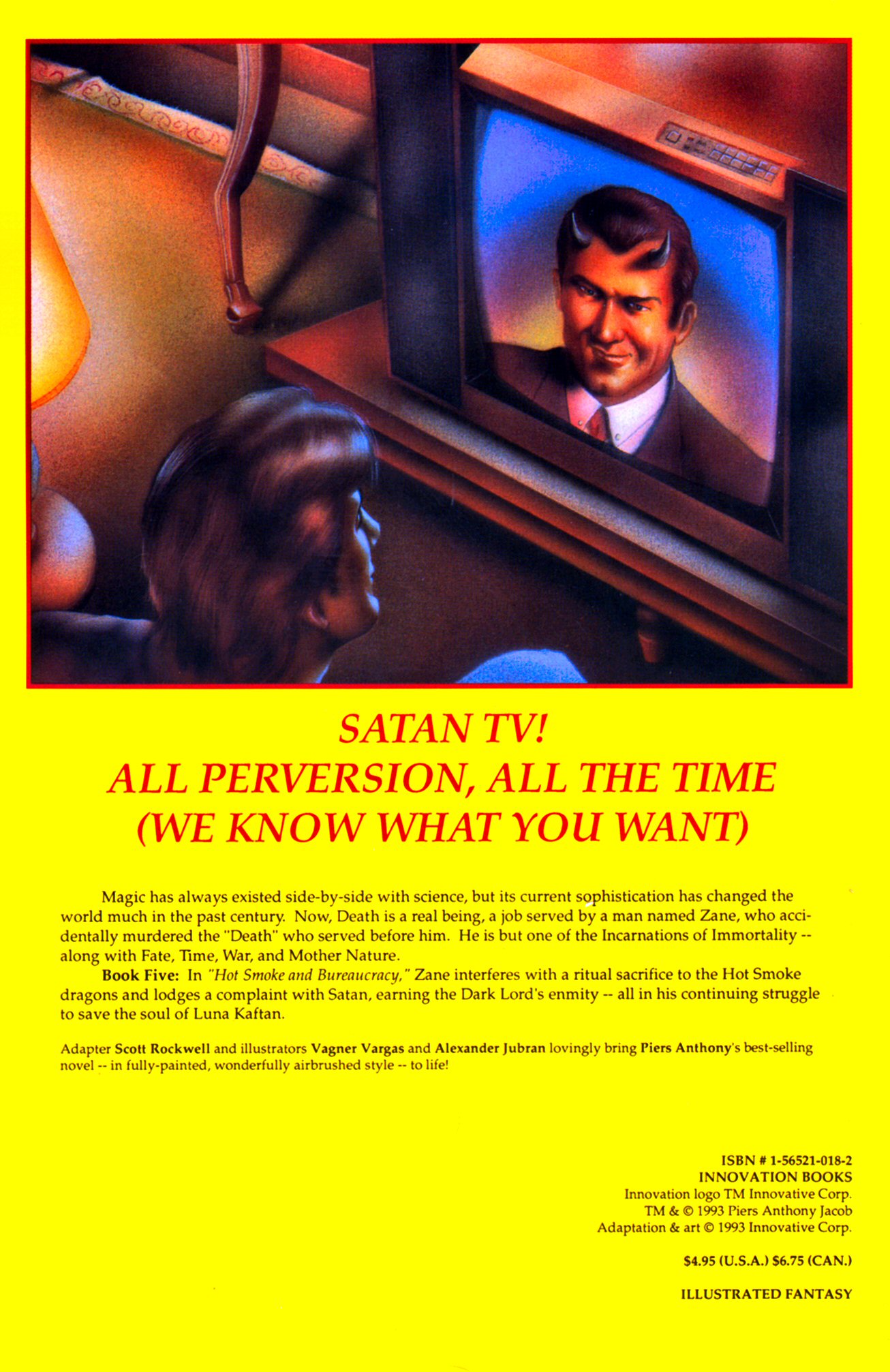 Read online Piers Anthony's Incarnations of Immortality: On A Pale Horse comic -  Issue #5 - 4