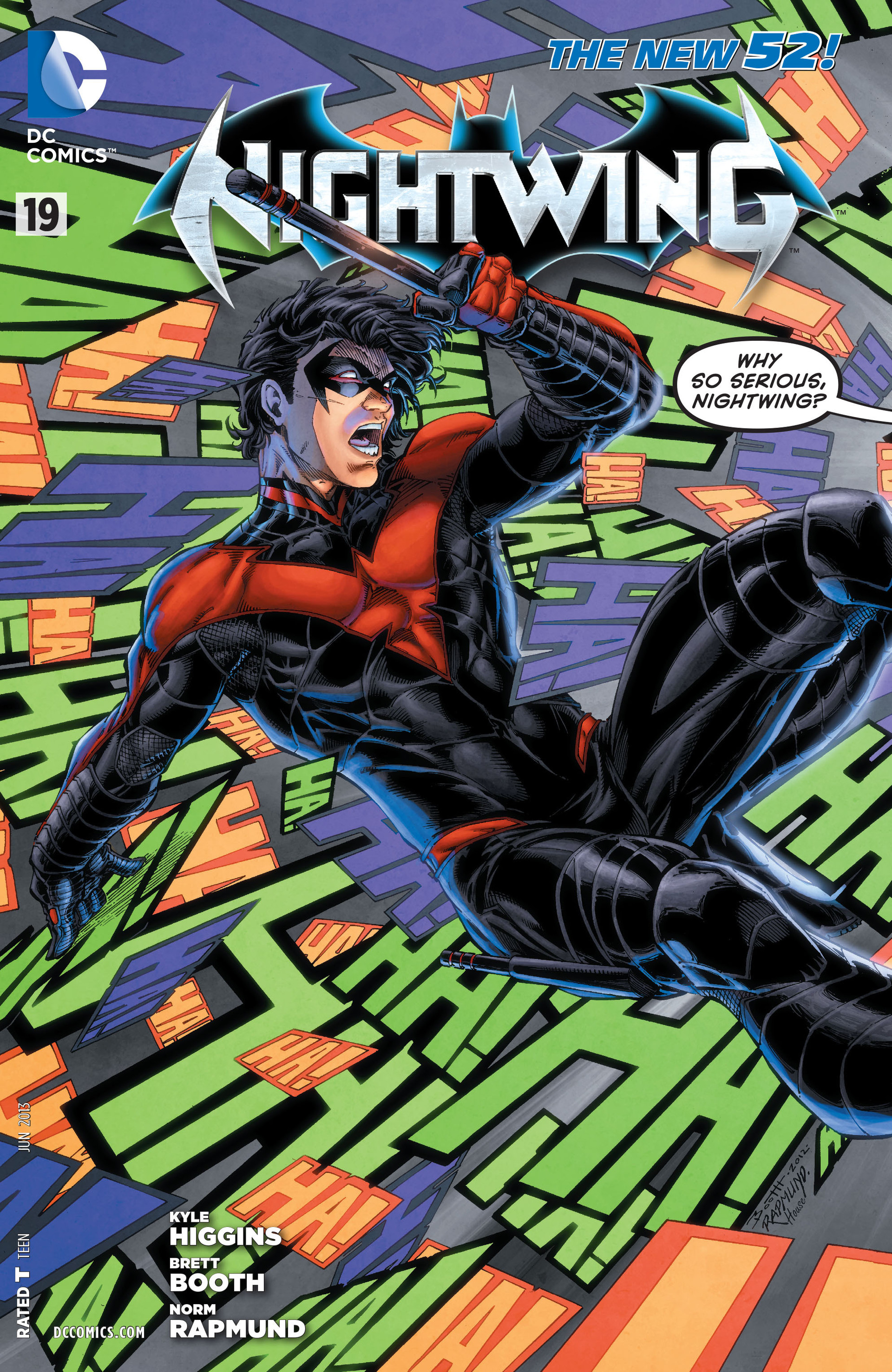 Read online Nightwing (2011) comic -  Issue #19 - 1