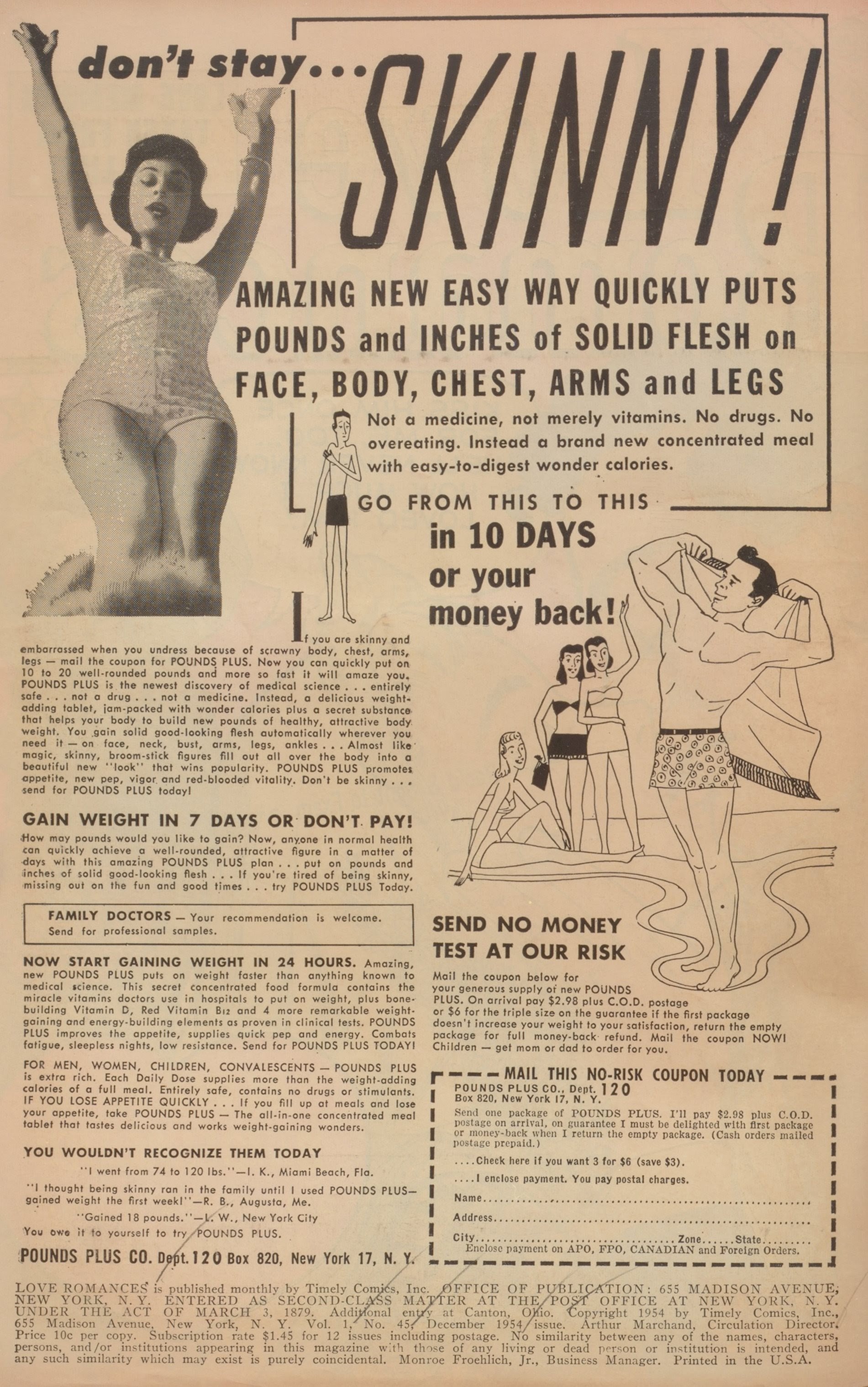 Read online Love Romances comic -  Issue #45 - 2