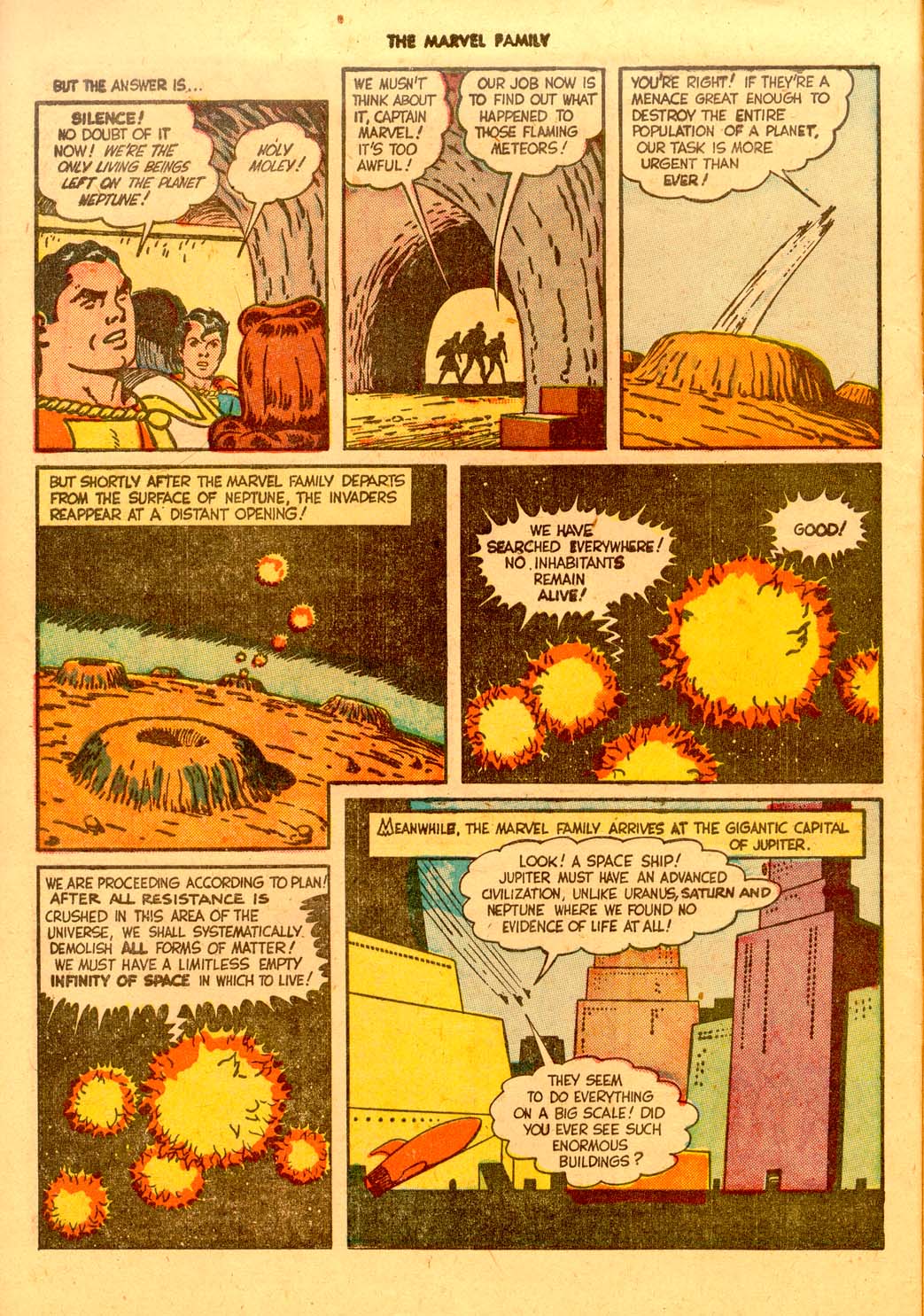 Read online The Marvel Family comic -  Issue #36 - 6