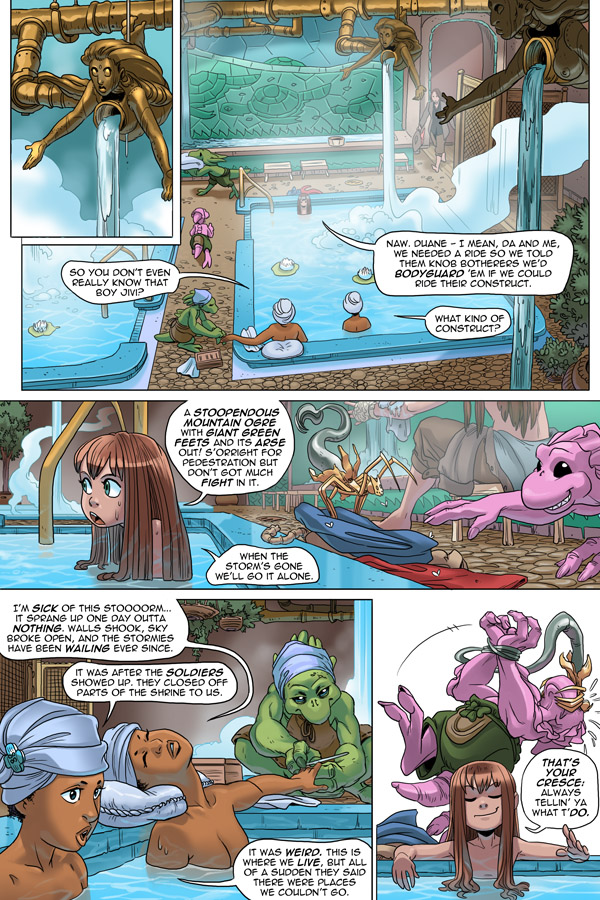 Read online Unsounded comic -  Issue #13 - 128