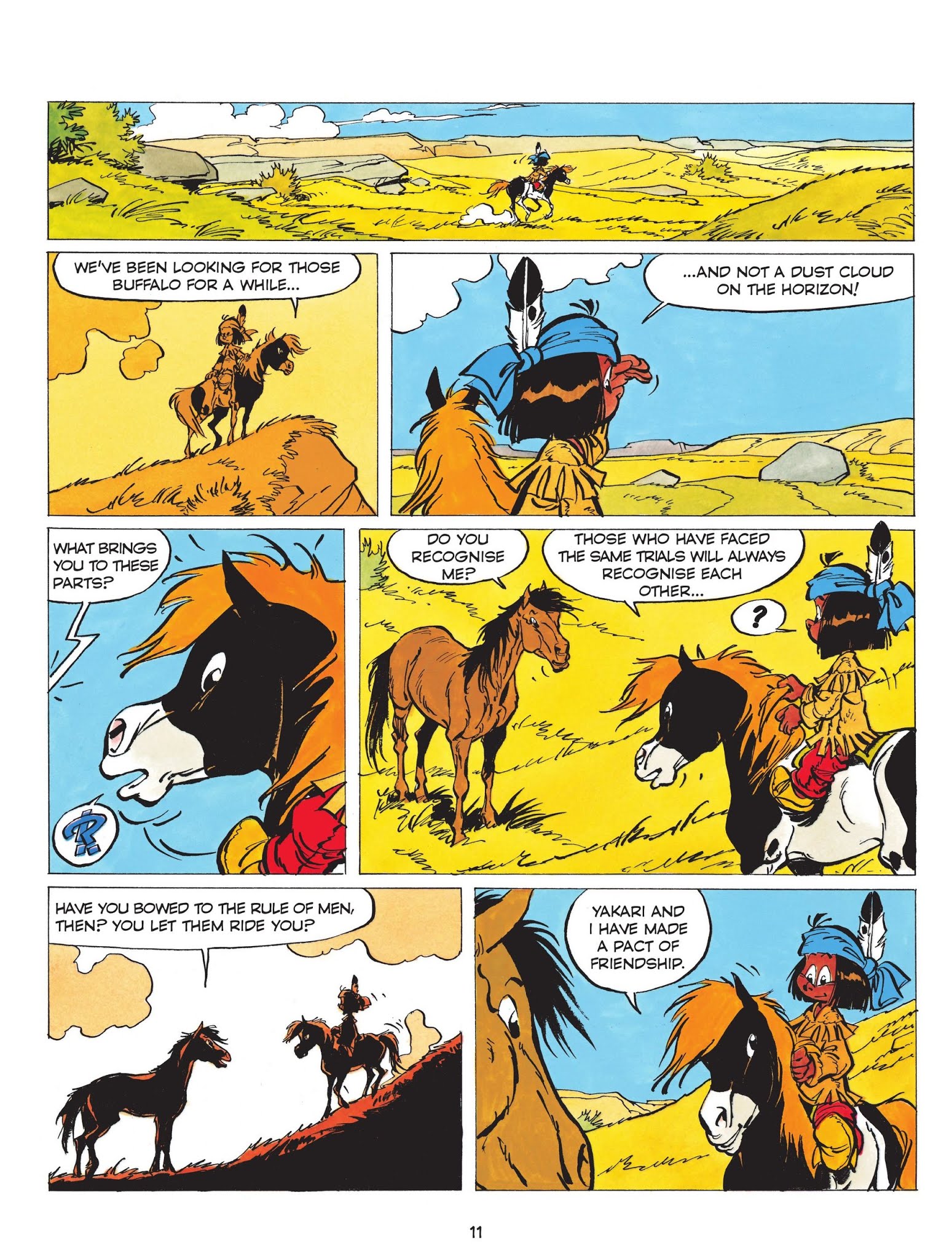 Read online Yakari comic -  Issue #14 - 13