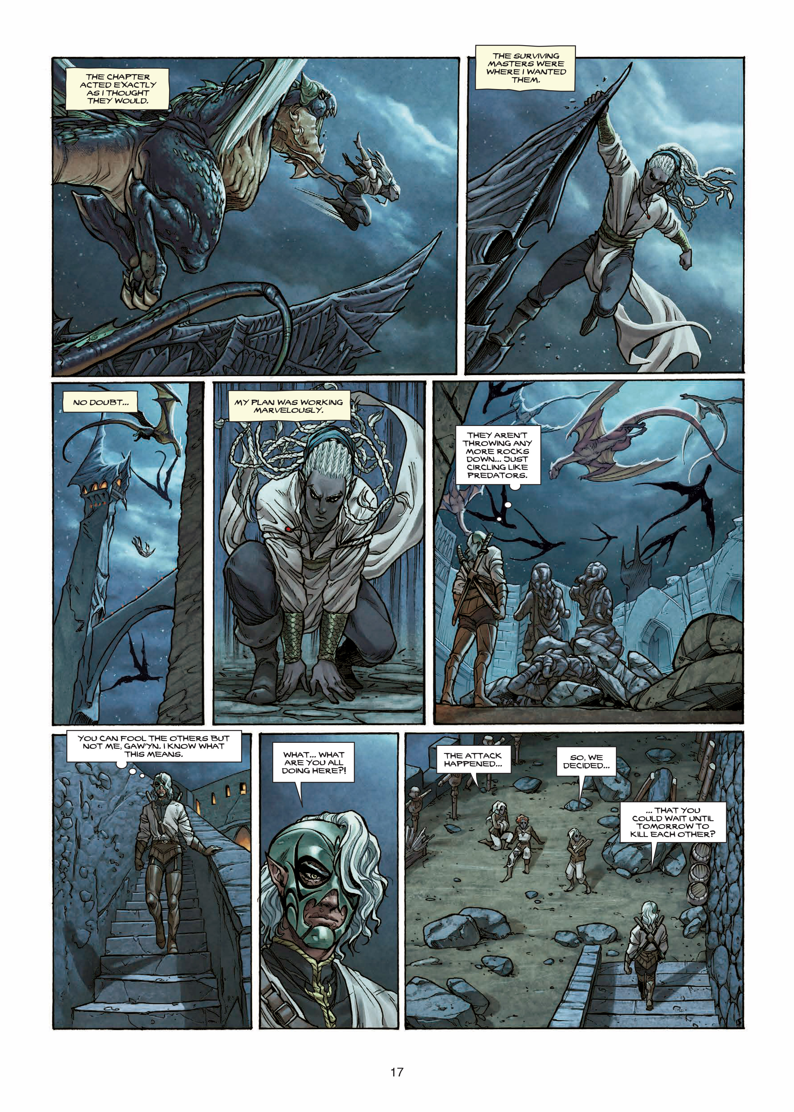 Read online Elves comic -  Issue #25 - 17