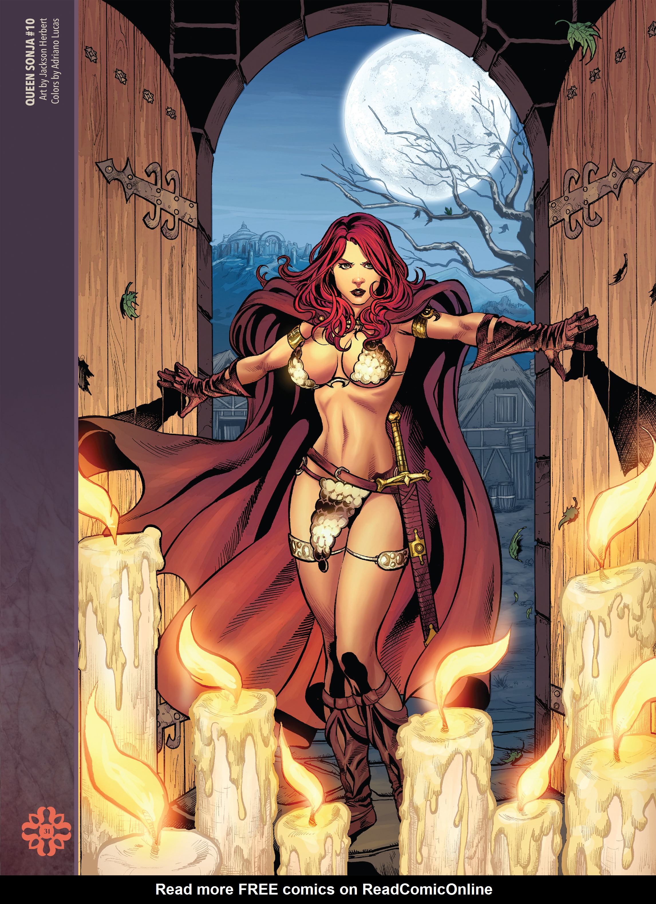 Read online The Art of Red Sonja comic -  Issue # TPB 2 (Part 1) - 31