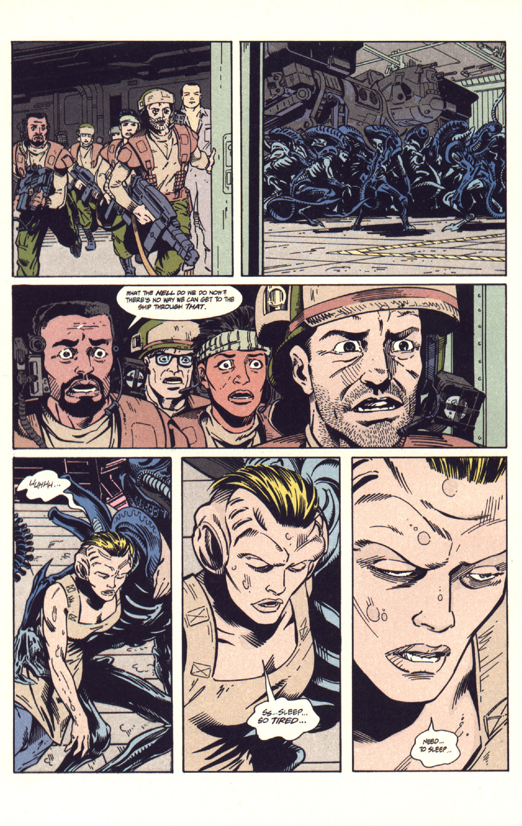 Read online Aliens: Colonial Marines comic -  Issue #9 - 21