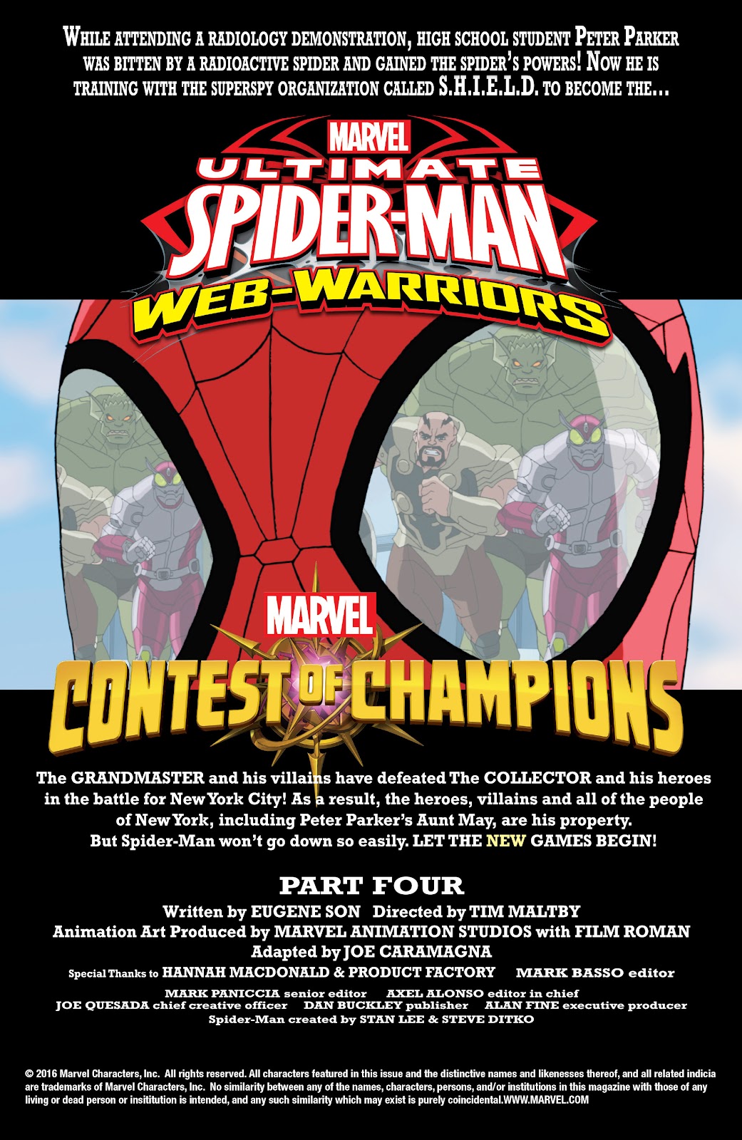 Marvel Universe Ultimate Spider-Man: Contest of Champions issue 4 - Page 2
