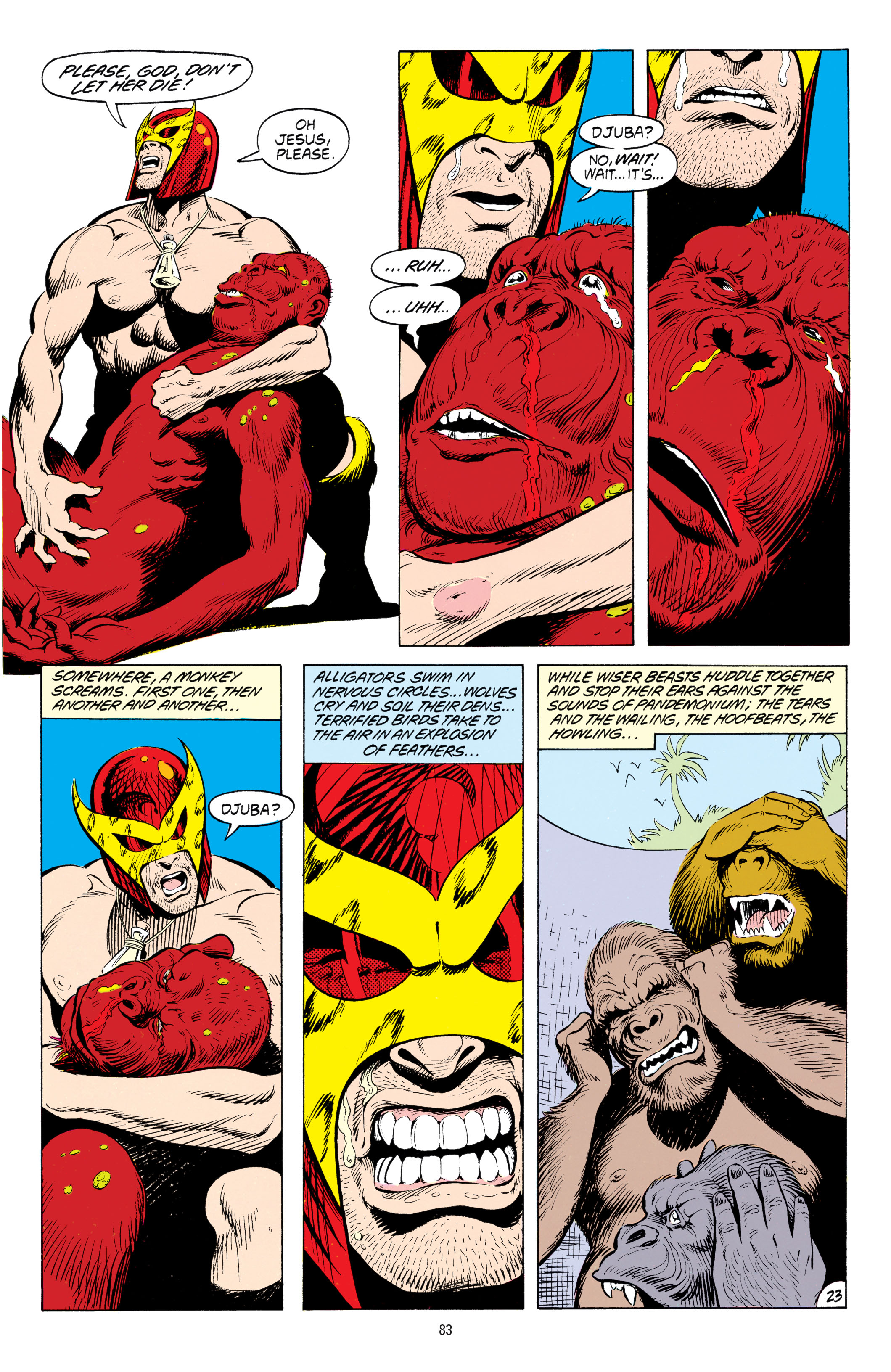 Read online Animal Man (1988) comic -  Issue # _ by Grant Morrison 30th Anniversary Deluxe Edition Book 1 (Part 1) - 84