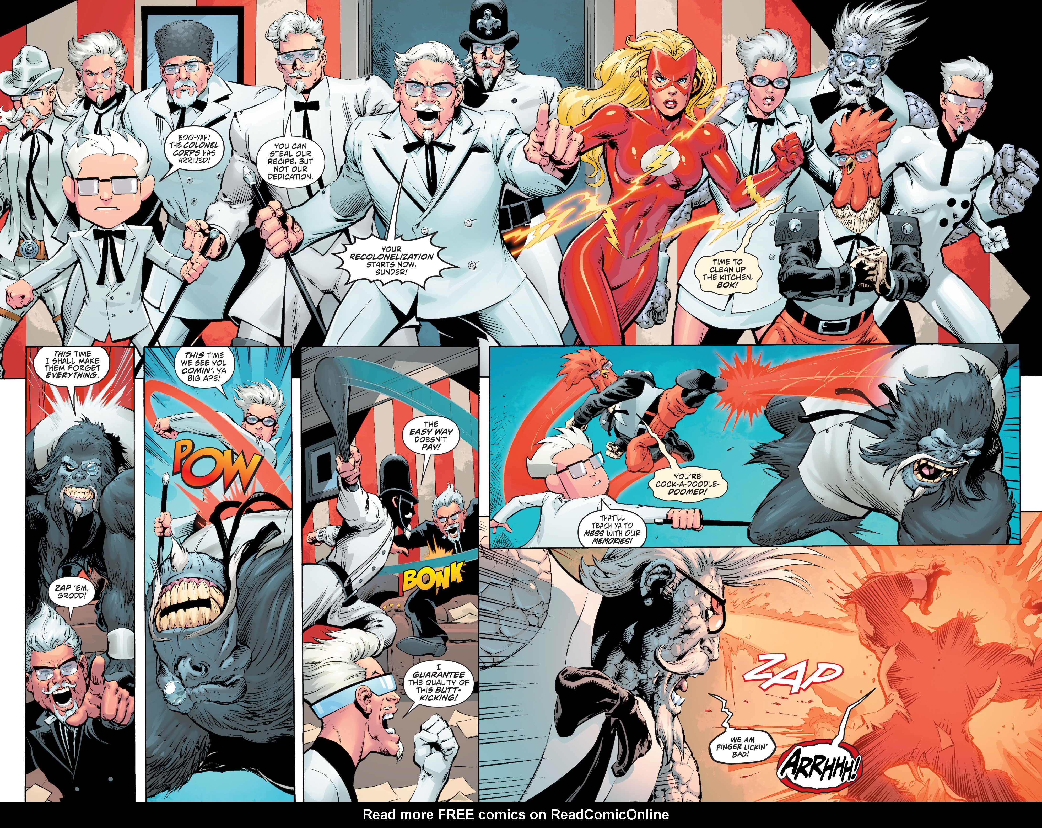 Read online KFC: Crisis of Infinite Colonels comic -  Issue # Full - 14