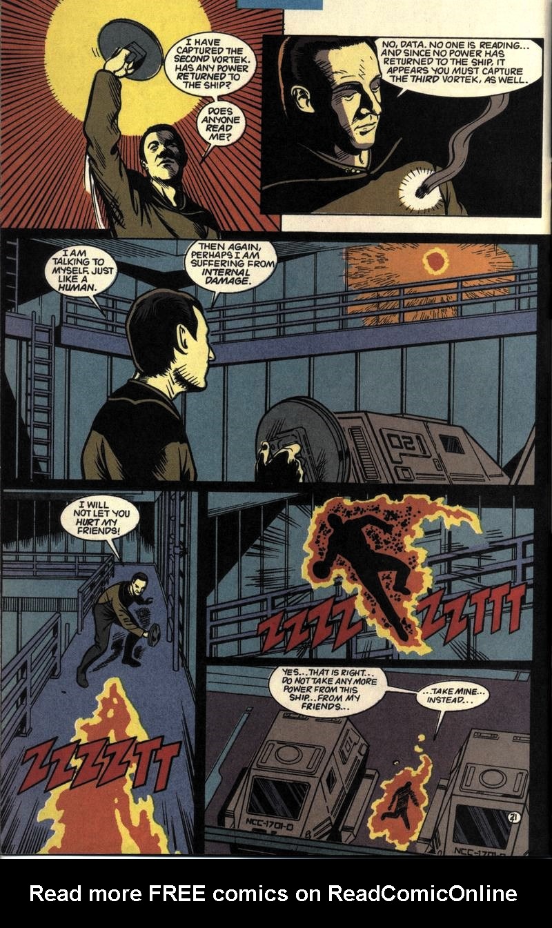 Read online Star Trek: The Next Generation (1989) comic -  Issue #51 - 22