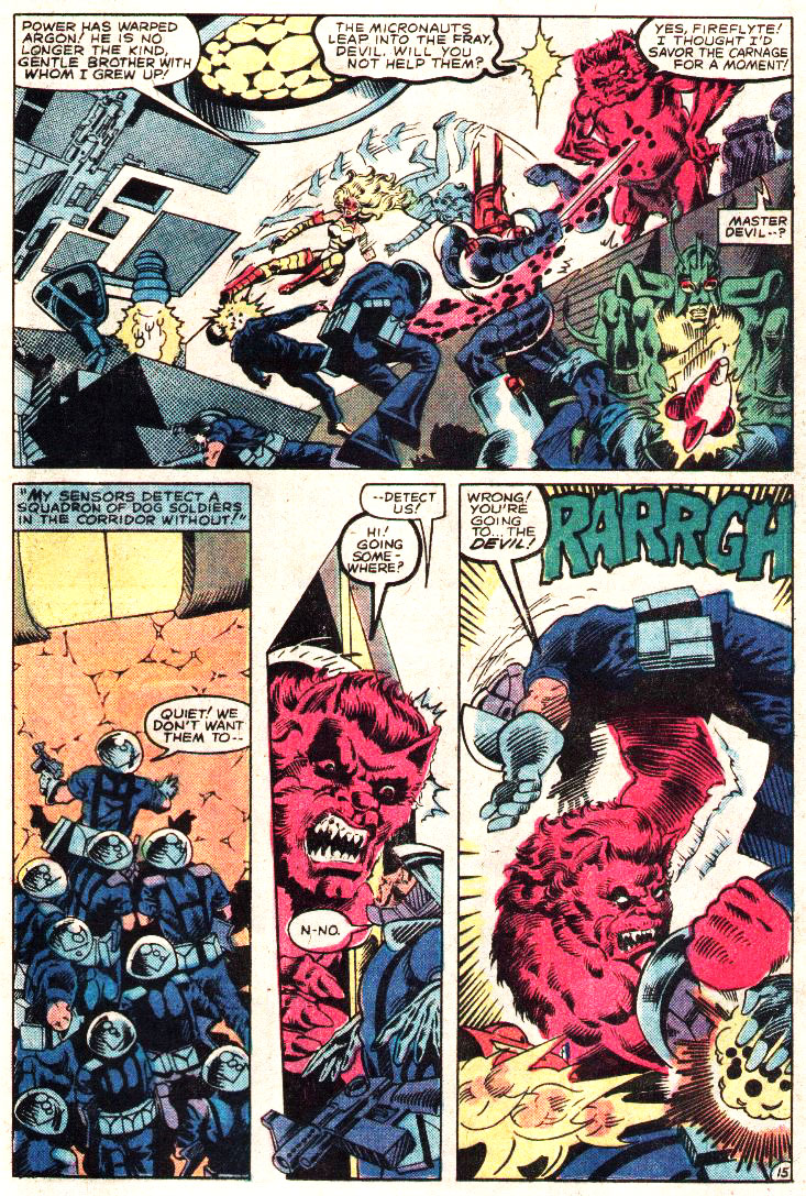 Read online Micronauts (1979) comic -  Issue #34 - 16