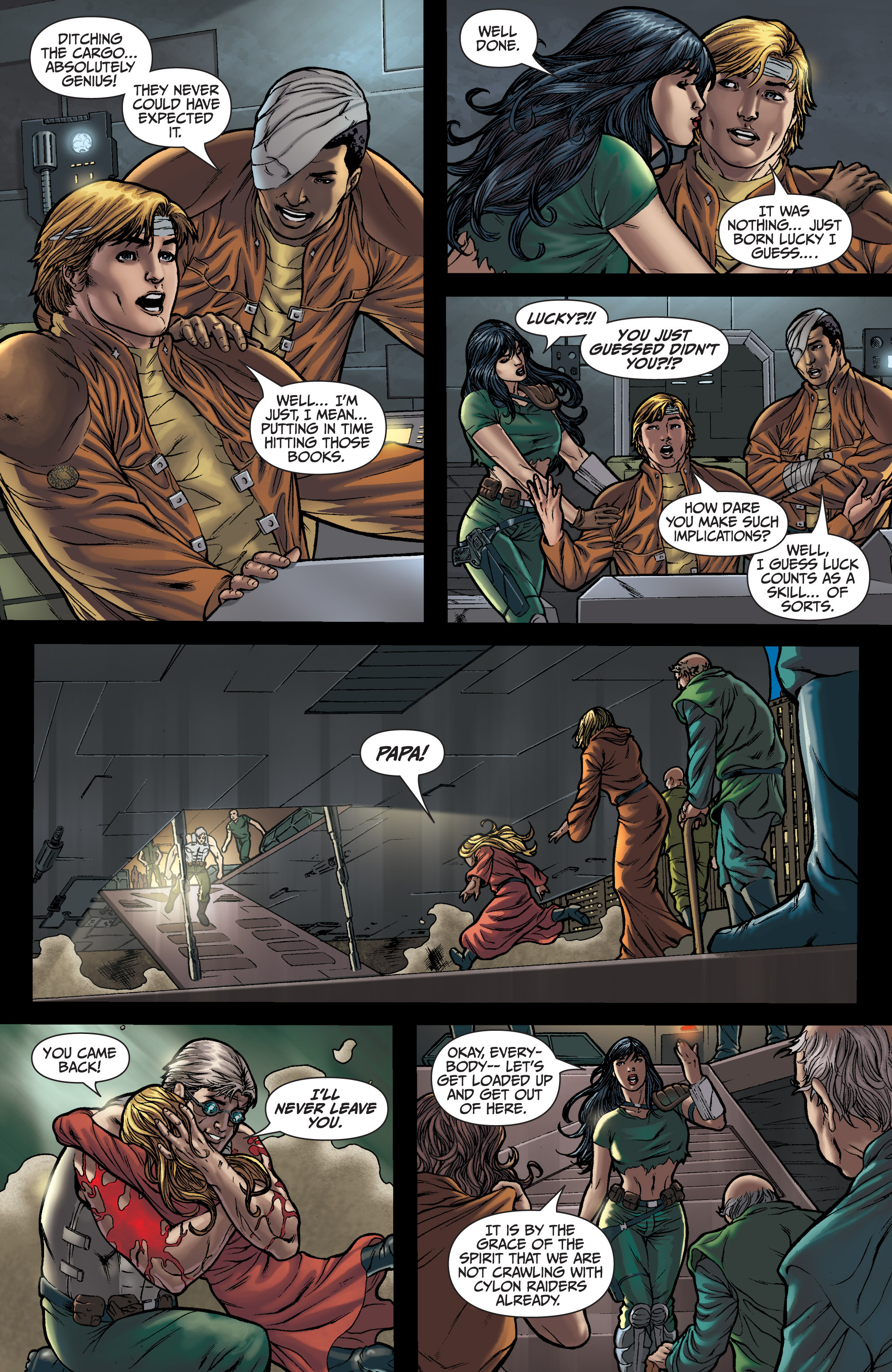 Read online Classic Battlestar Galactica (2006) comic -  Issue #4 - 16