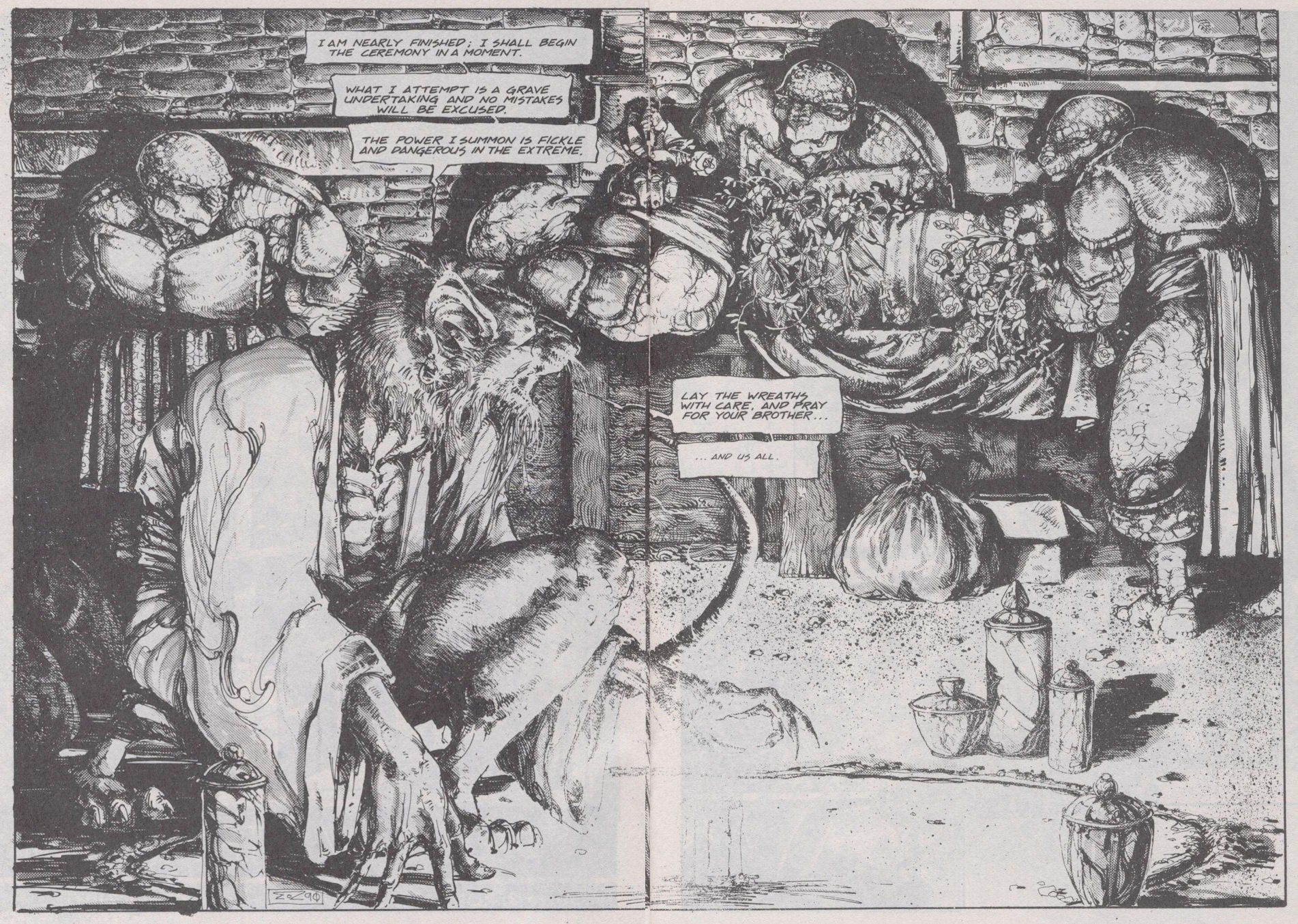 Read online Teenage Mutant Ninja Turtles (1984) comic -  Issue #35 - 7