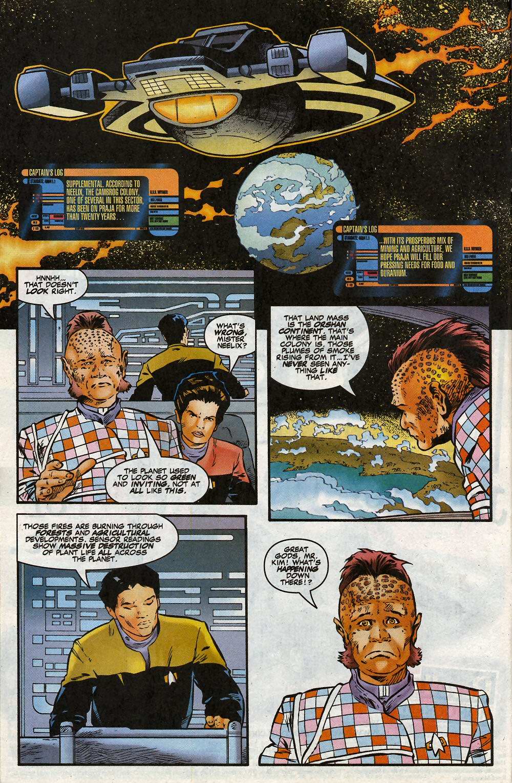 Read online Star Trek: Voyager comic -  Issue #4 - 8