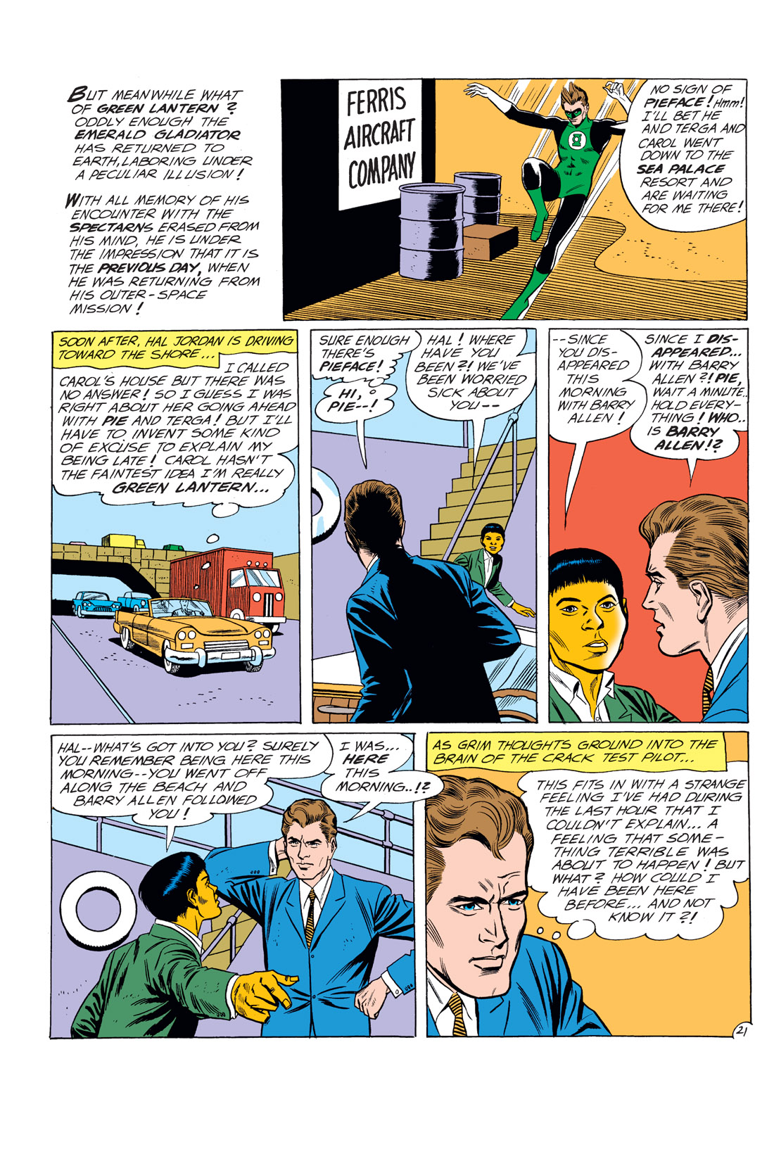 Read online Green Lantern (1960) comic -  Issue #13 - 22