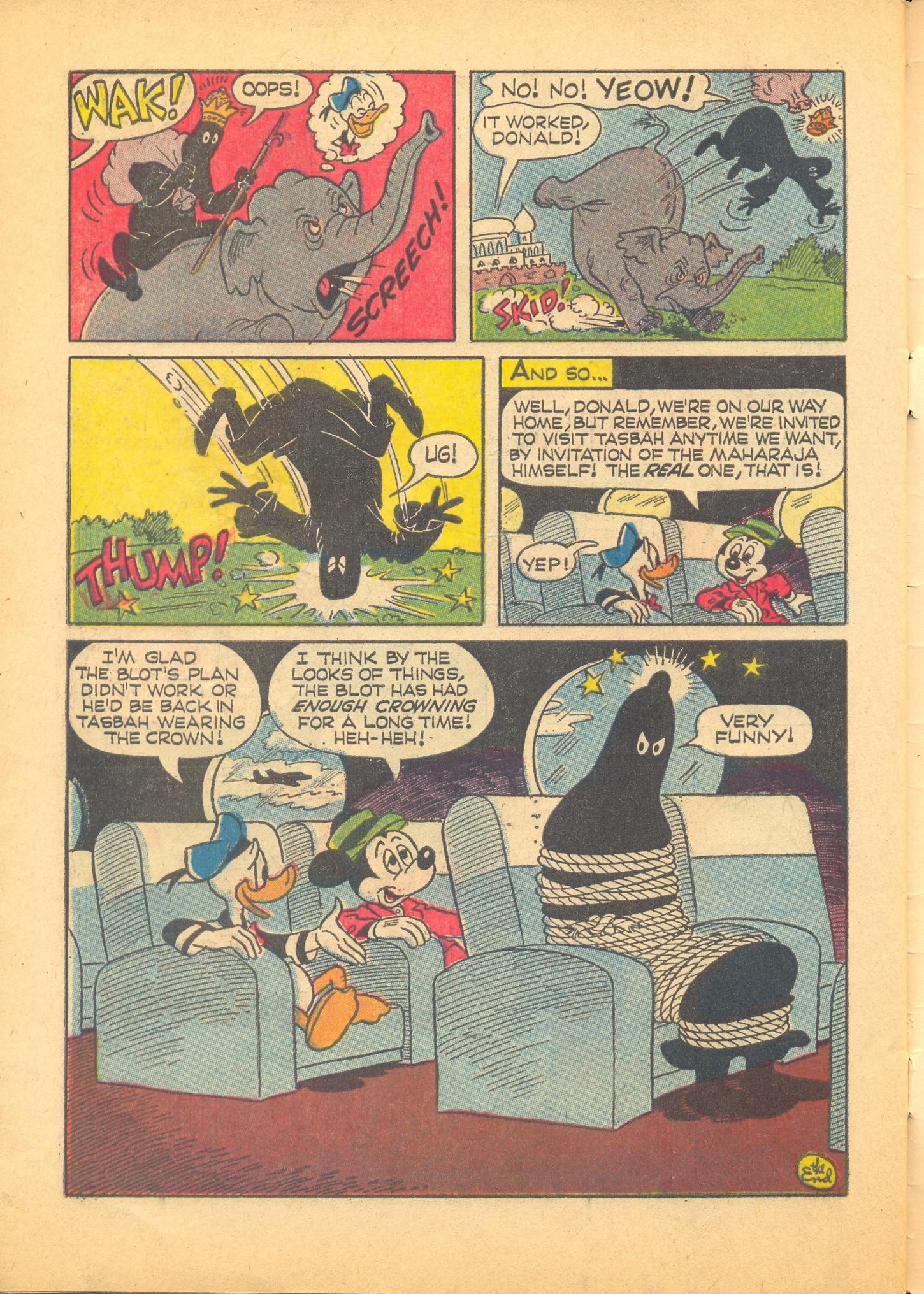 Read online Walt Disney's The Phantom Blot comic -  Issue #5 - 34