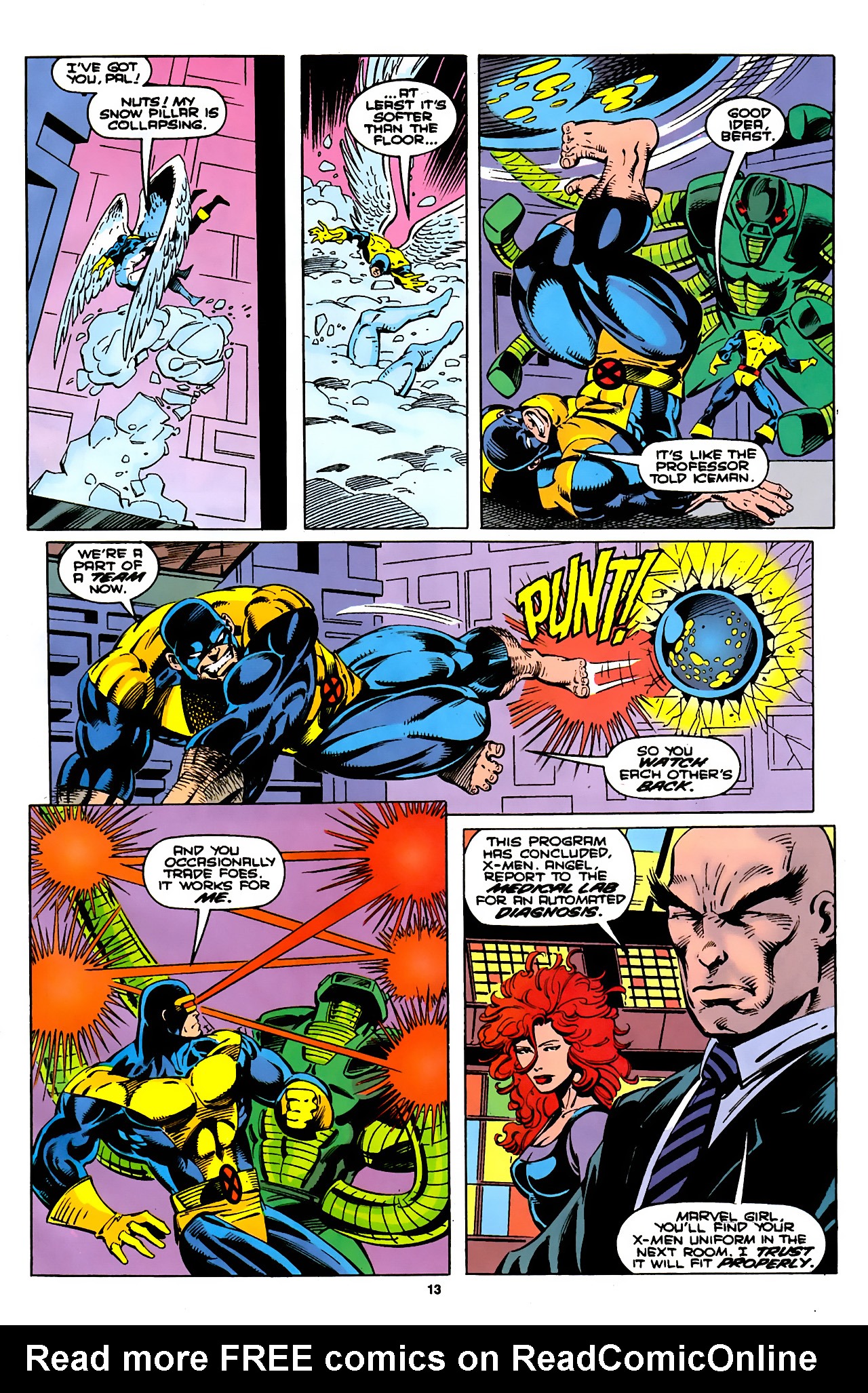 Read online Professor Xavier and the X-Men comic -  Issue #1 - 12
