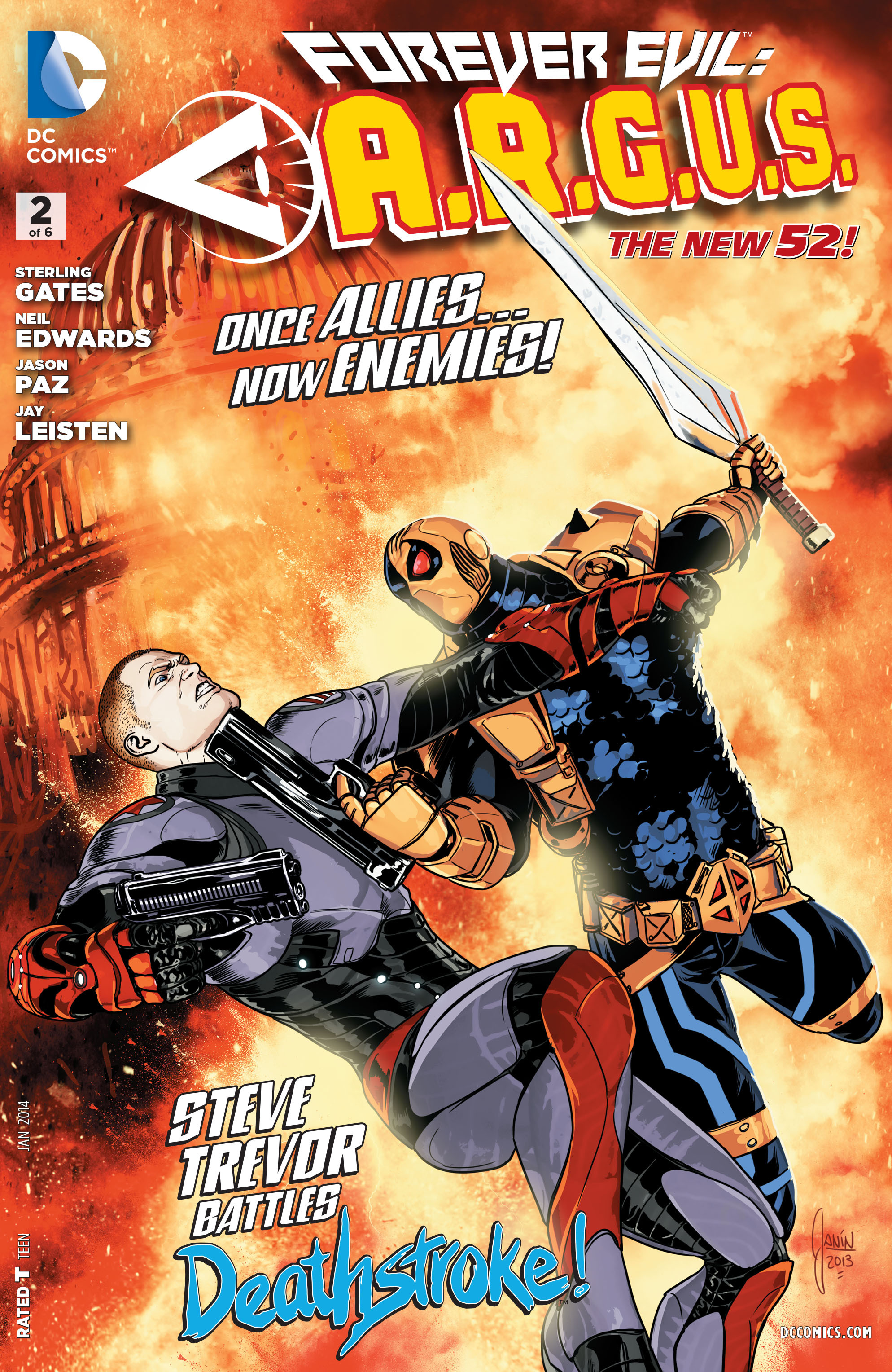 Read online Forever Evil: A.R.G.U.S. comic -  Issue #2 - 1