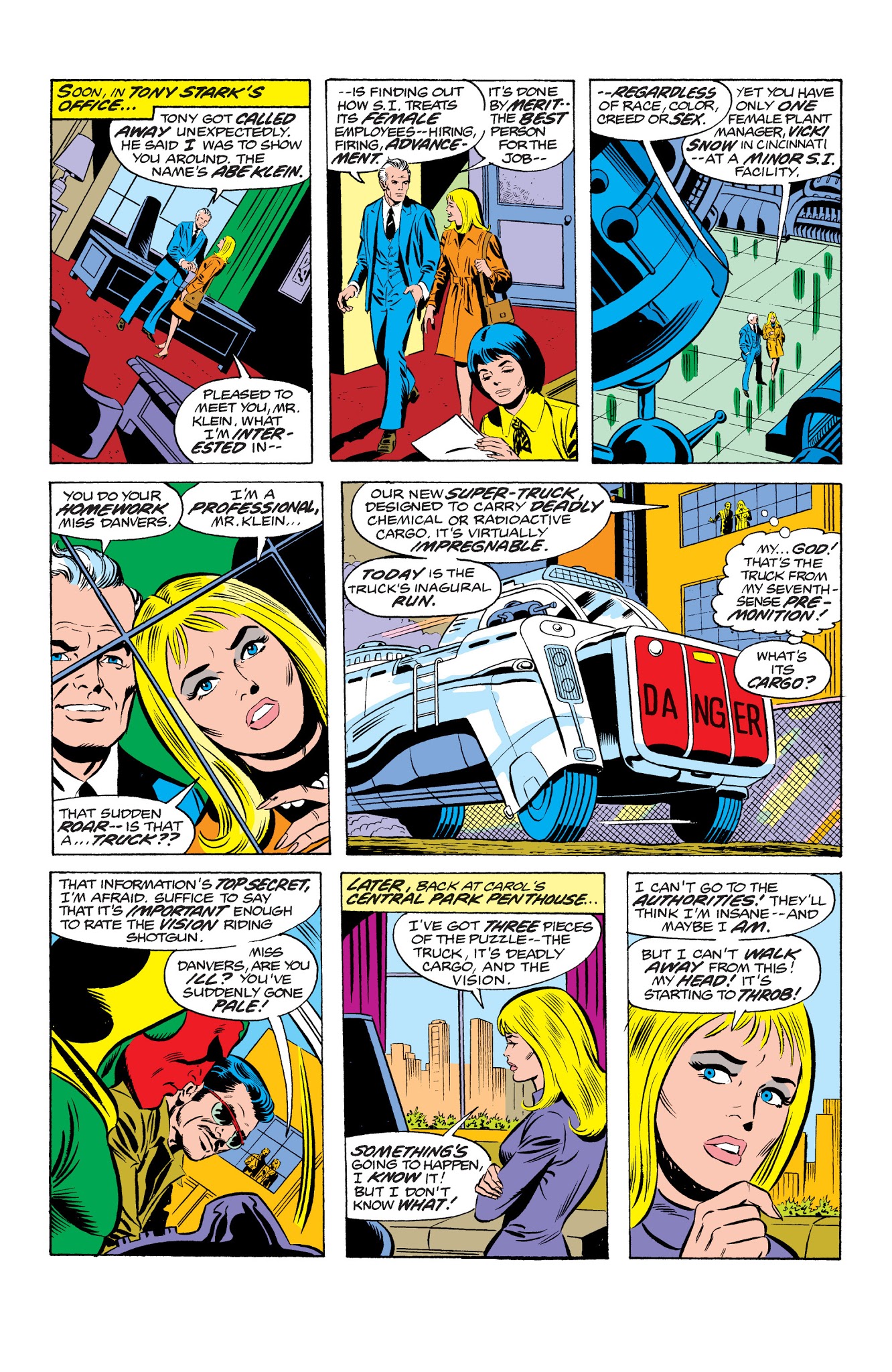 Read online Marvel Masterworks: Ms. Marvel comic -  Issue # TPB 1 - 85