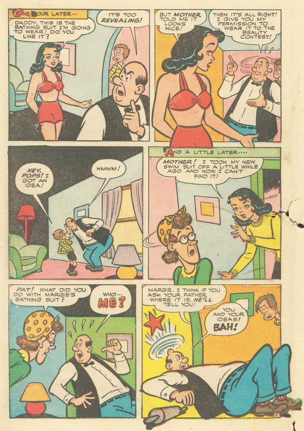 Read online Margie Comics comic -  Issue #37 - 34