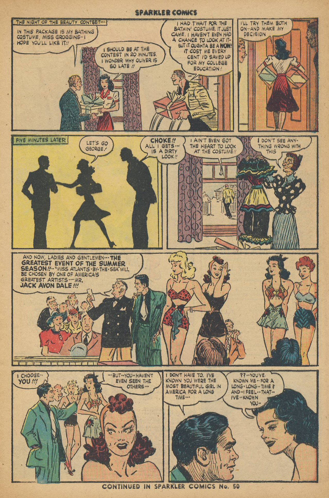 Read online Sparkler Comics comic -  Issue #49 - 39