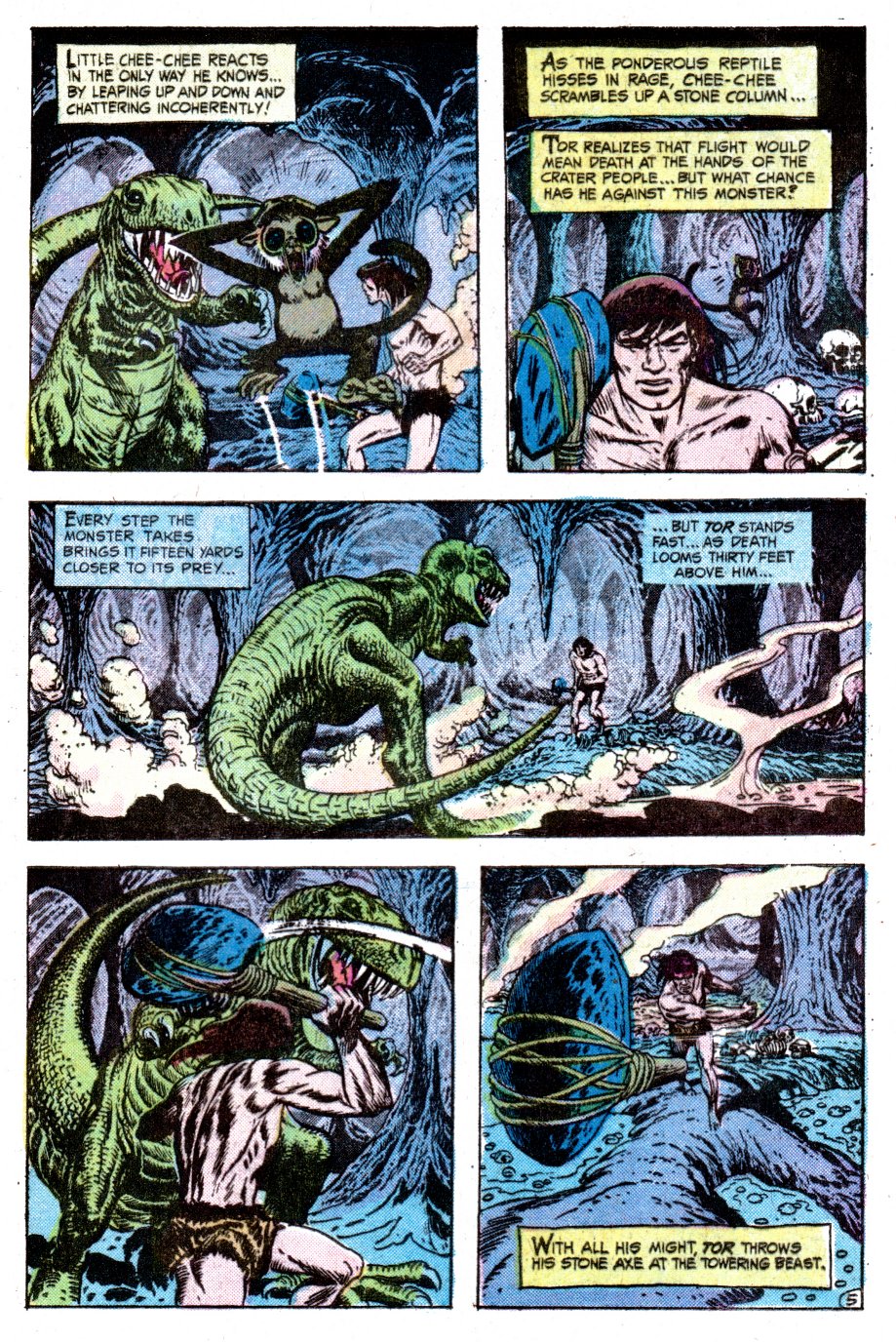 Read online Tor (1975) comic -  Issue #6 - 6