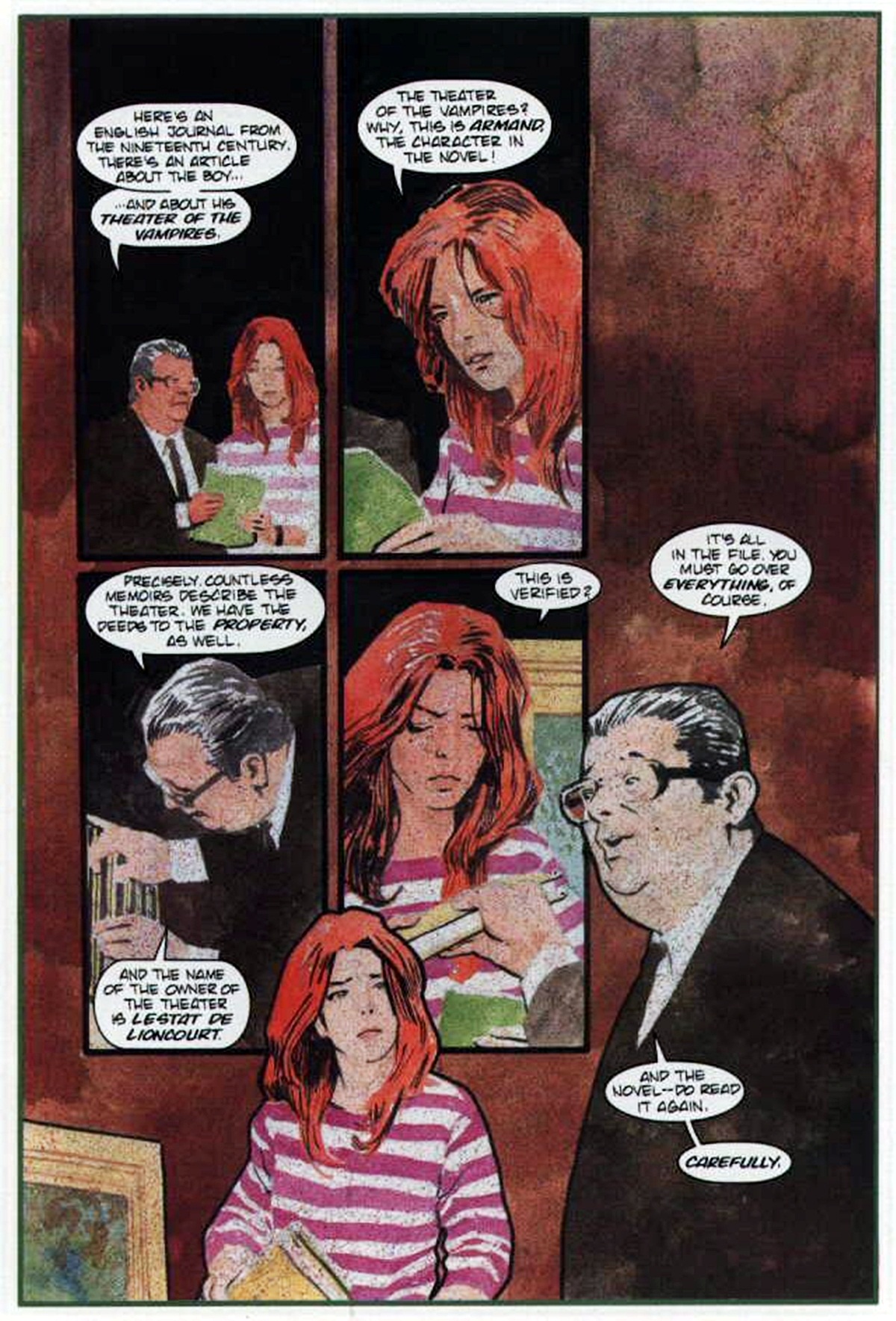 Read online Anne Rice's Queen of the Damned comic -  Issue #5 - 14