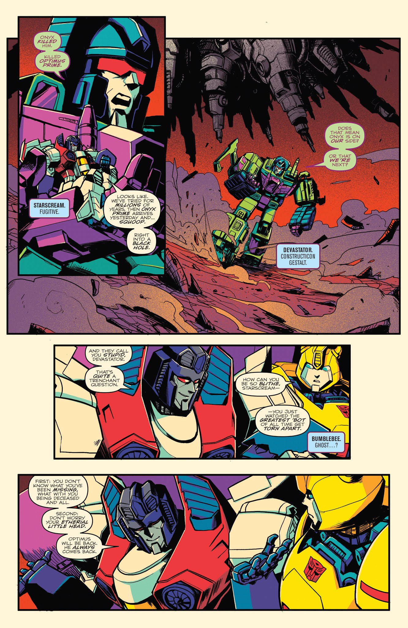 Read online Optimus Prime comic -  Issue #19 - 9