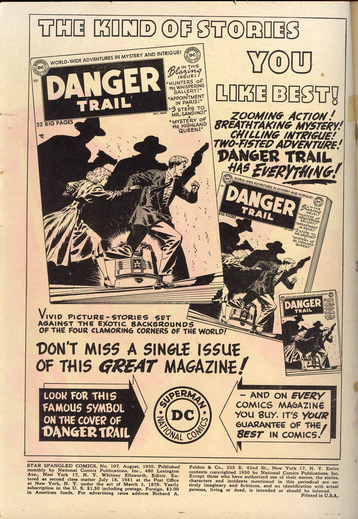 Read online Star Spangled Comics comic -  Issue #107 - 2