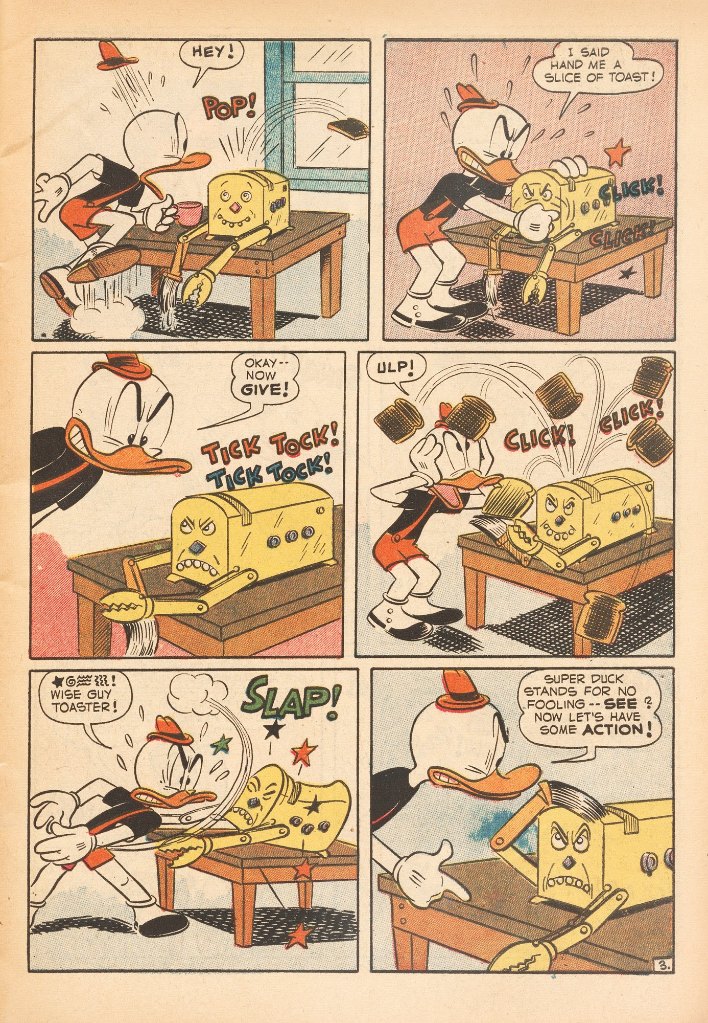 Read online Super Duck Comics comic -  Issue #26 - 5