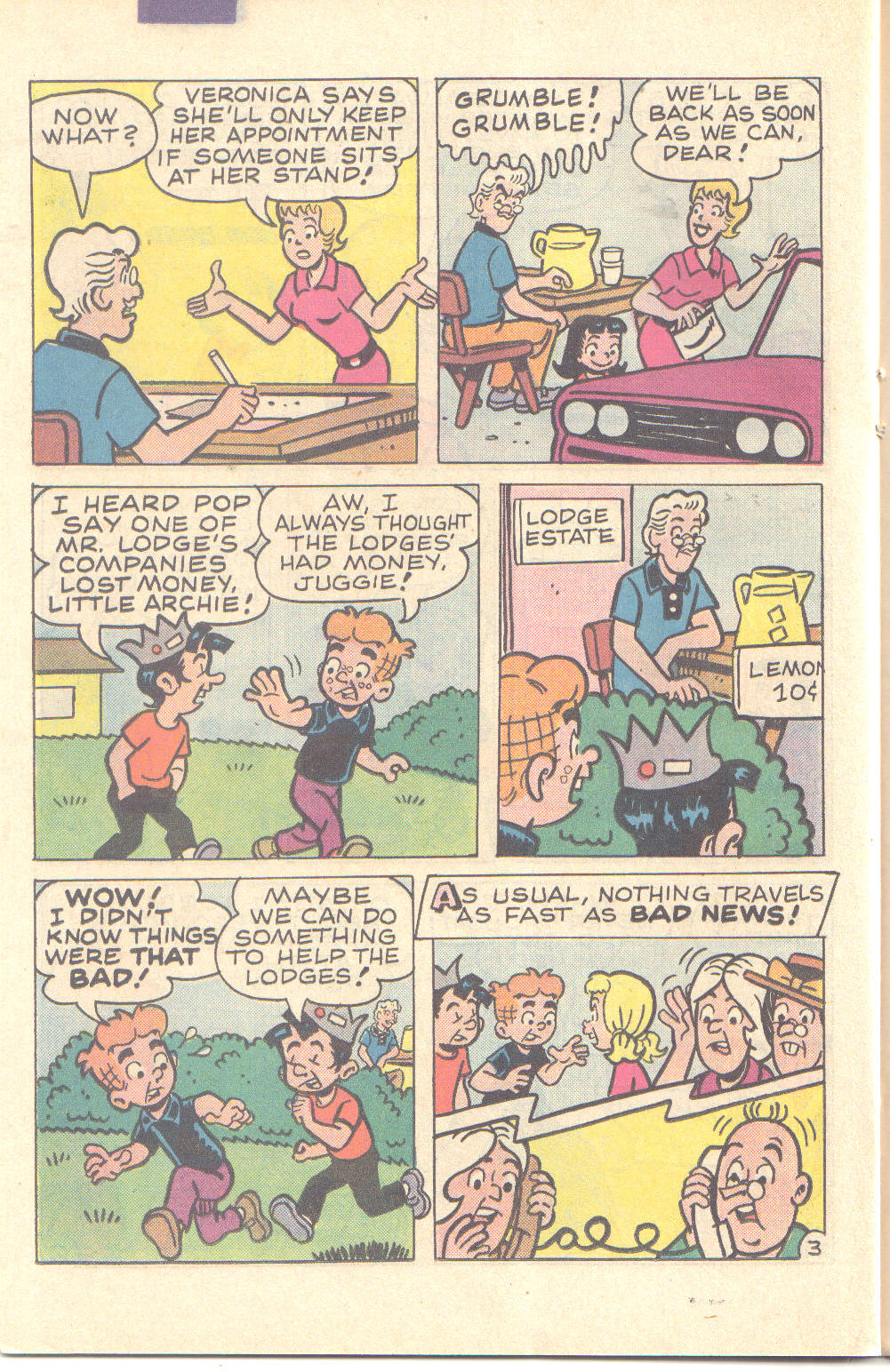 Read online Archie's TV Laugh-Out comic -  Issue #97 - 22