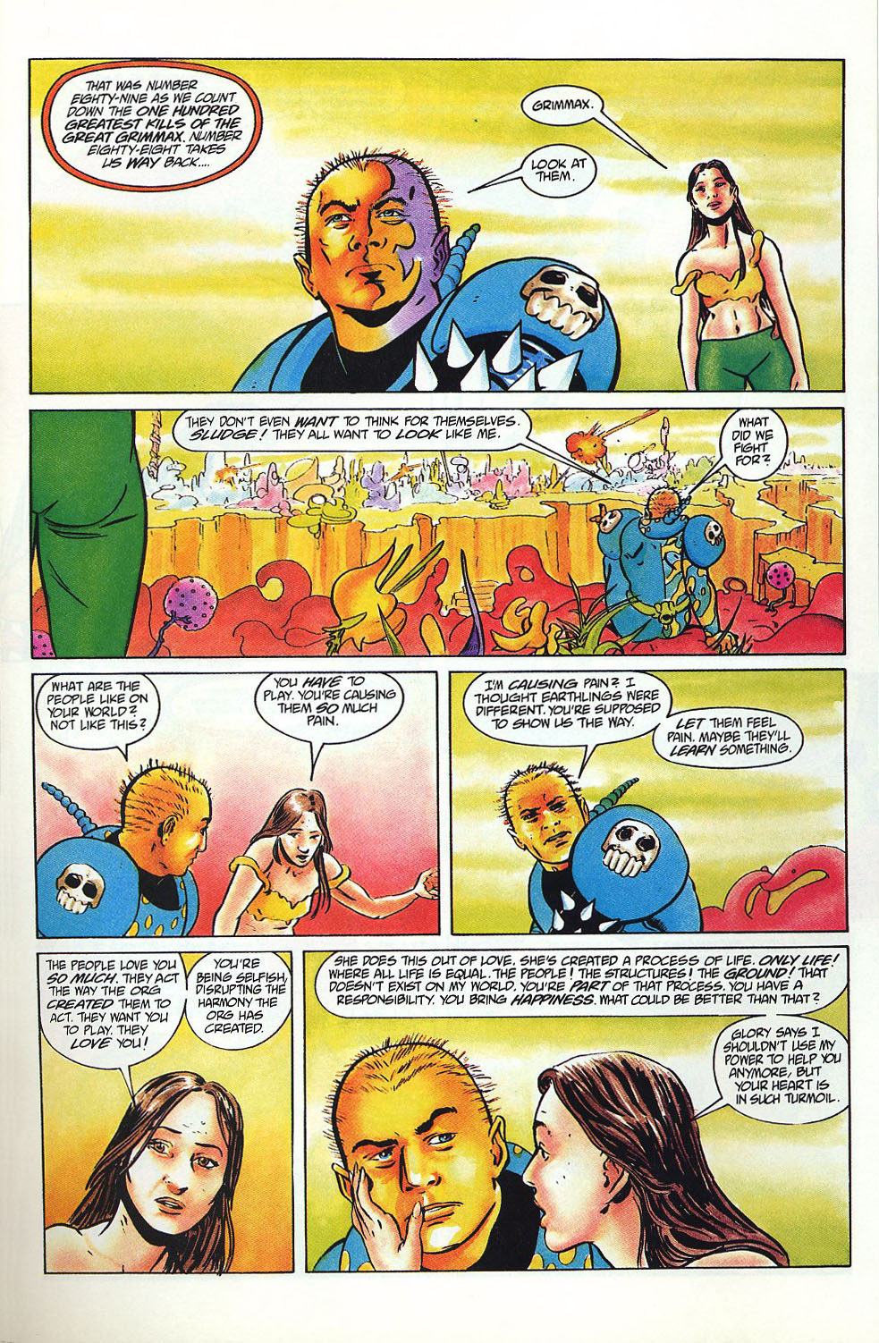 Read online Warriors of Plasm comic -  Issue #8 - 14