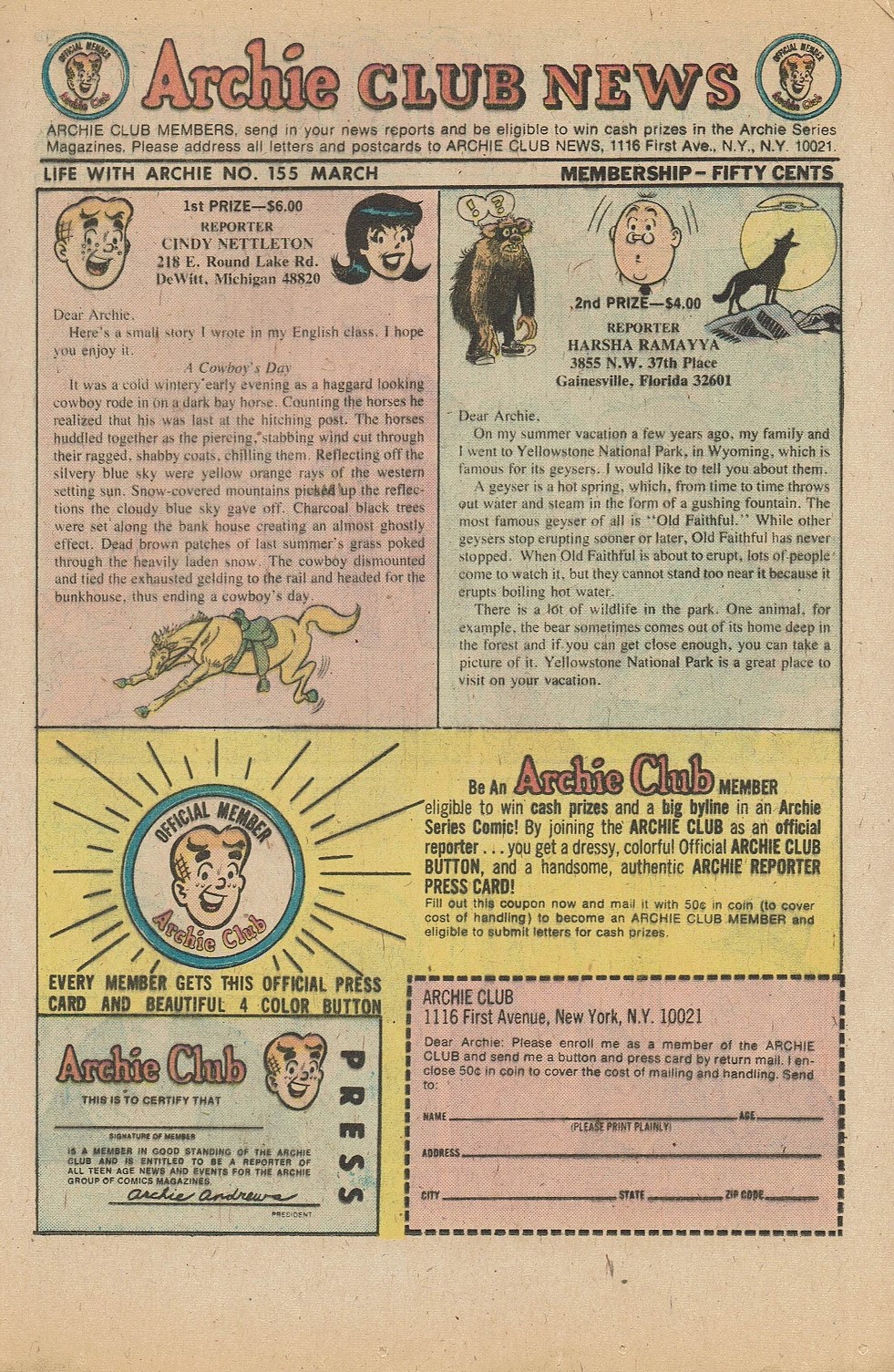 Read online Life With Archie (1958) comic -  Issue #155 - 13