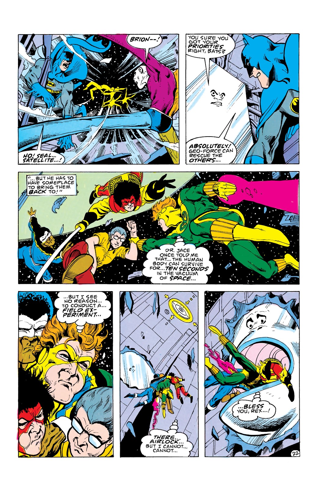 Batman and the Outsiders (1983) issue 22 - Page 22