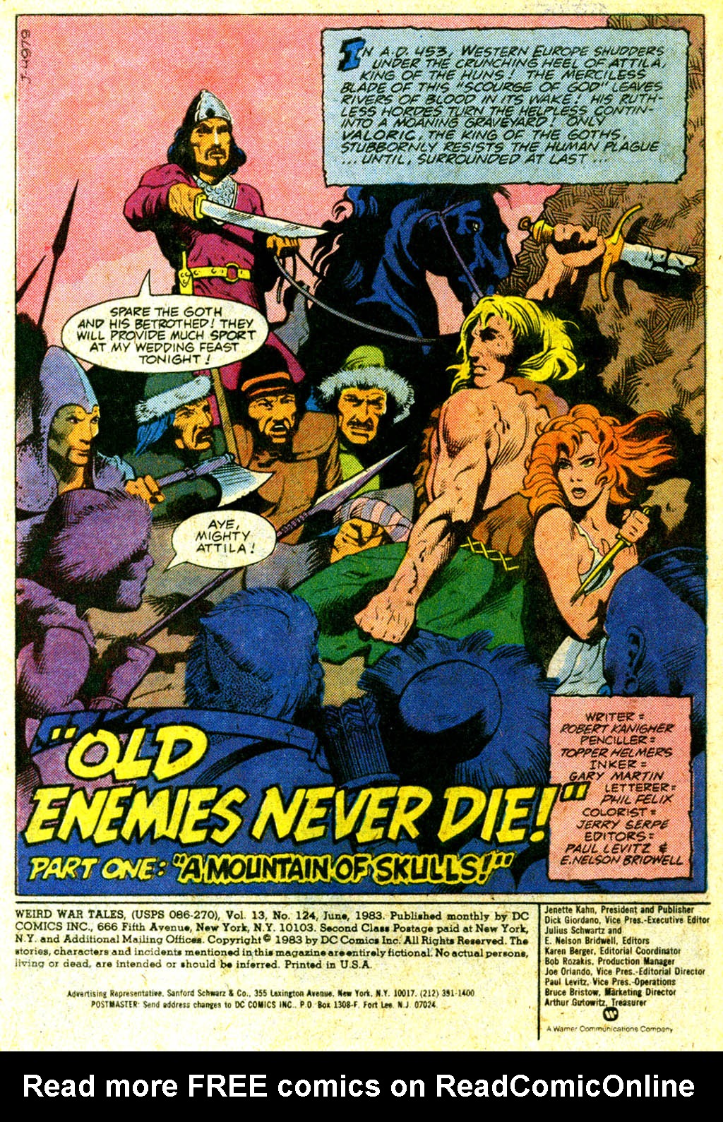 Read online Weird War Tales (1971) comic -  Issue #124 - 3