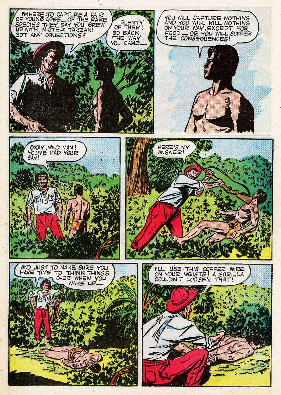 Read online Tarzan (1948) comic -  Issue #13 - 29