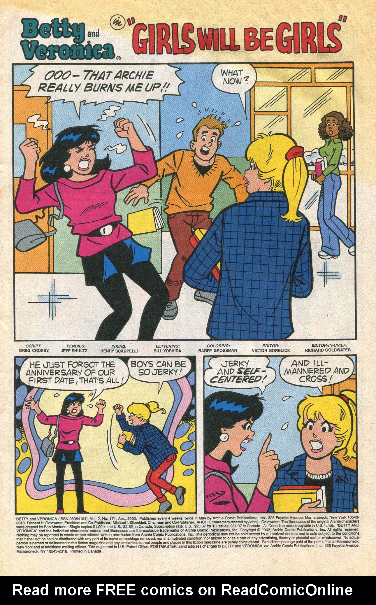 Read online Betty and Veronica (1987) comic -  Issue #171 - 3