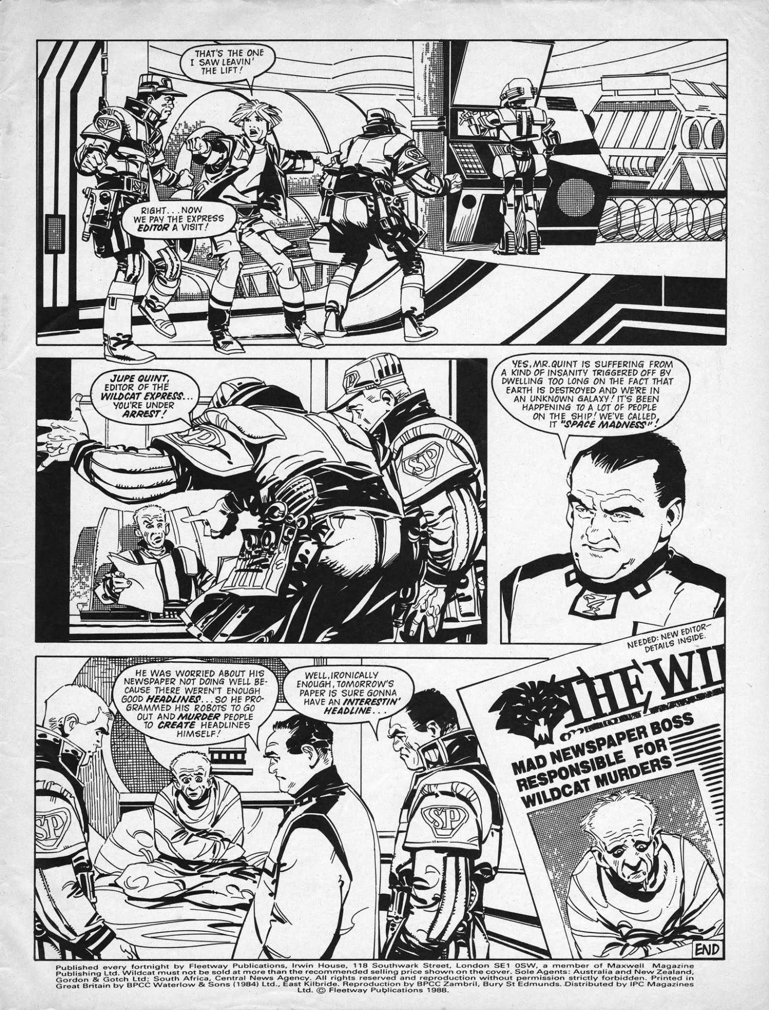 Read online Wildcat comic -  Issue #2 - 31