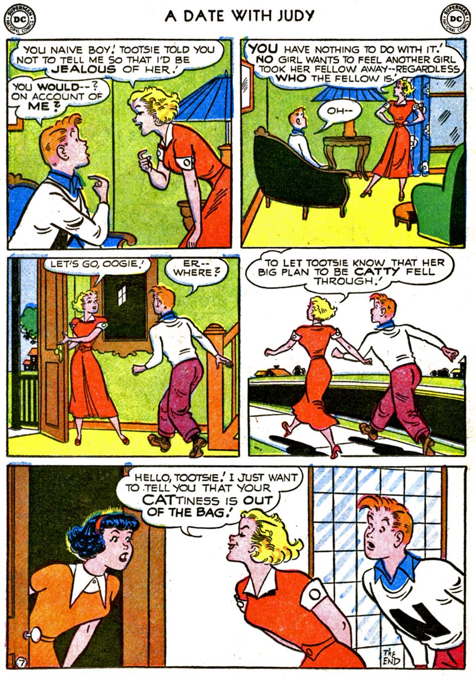 Read online A Date with Judy comic -  Issue #40 - 32