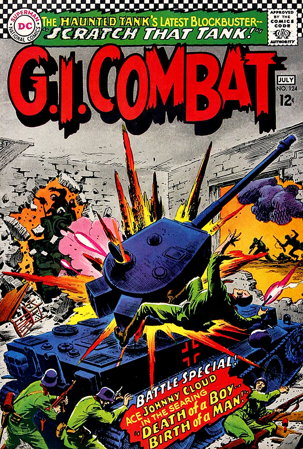Read online G.I. Combat (1952) comic -  Issue #124 - 1