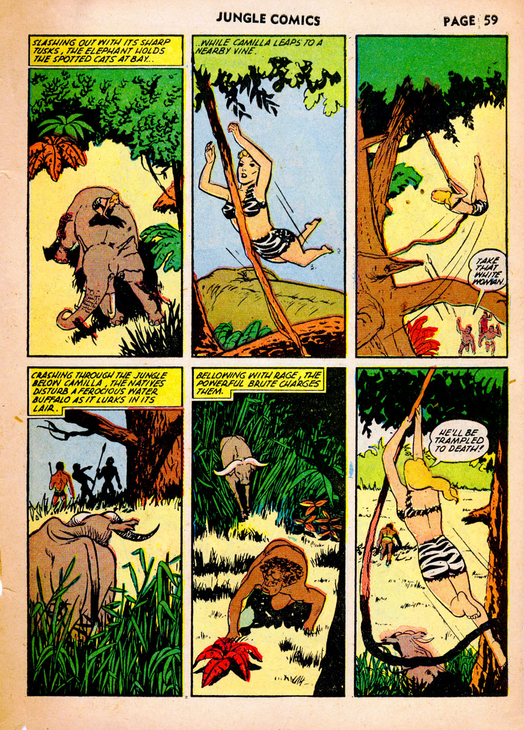 Read online Jungle Comics comic -  Issue #37 - 61