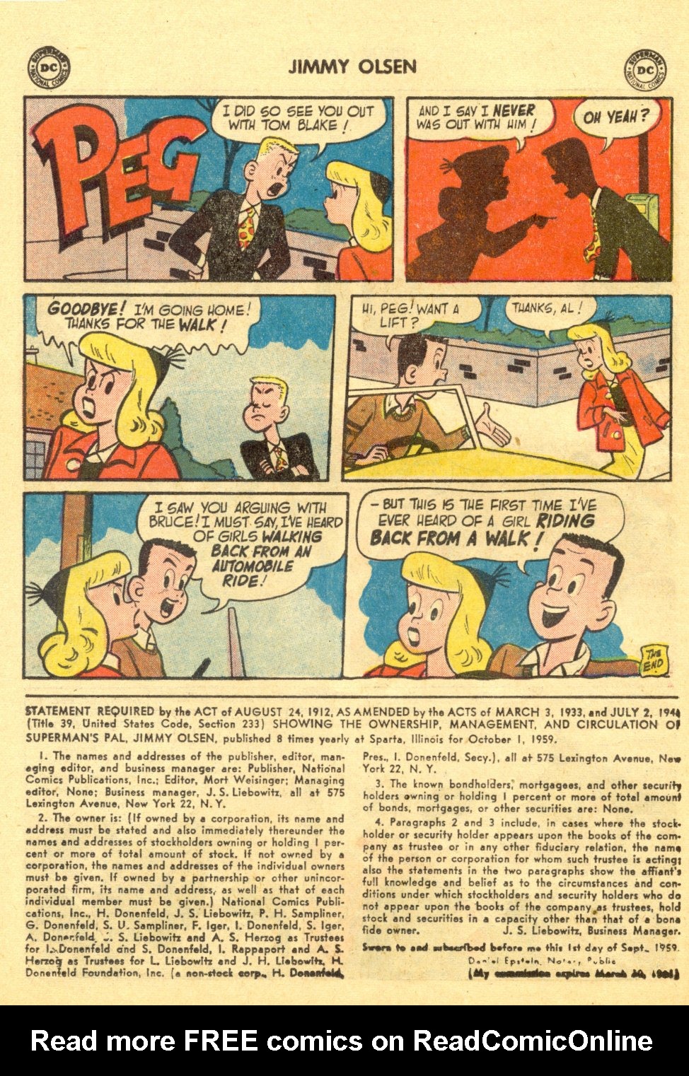 Read online Superman's Pal Jimmy Olsen comic -  Issue #43 - 22