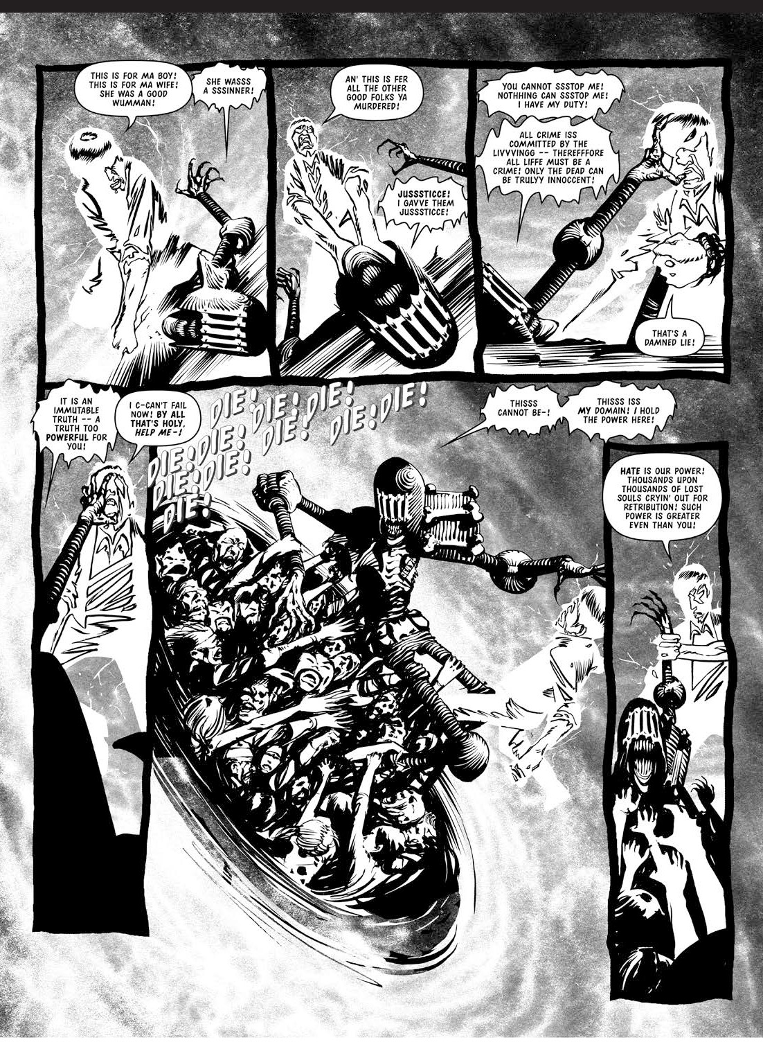 Read online Judge Death comic -  Issue # TPB My Name is Death - 106