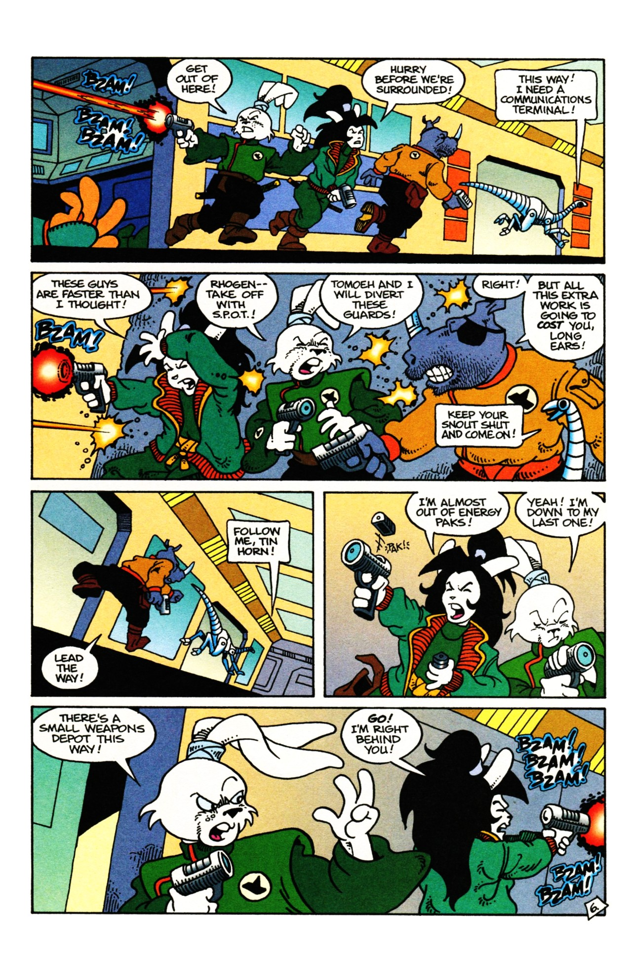 Read online Space Usagi Volume 2 comic -  Issue #3 - 8