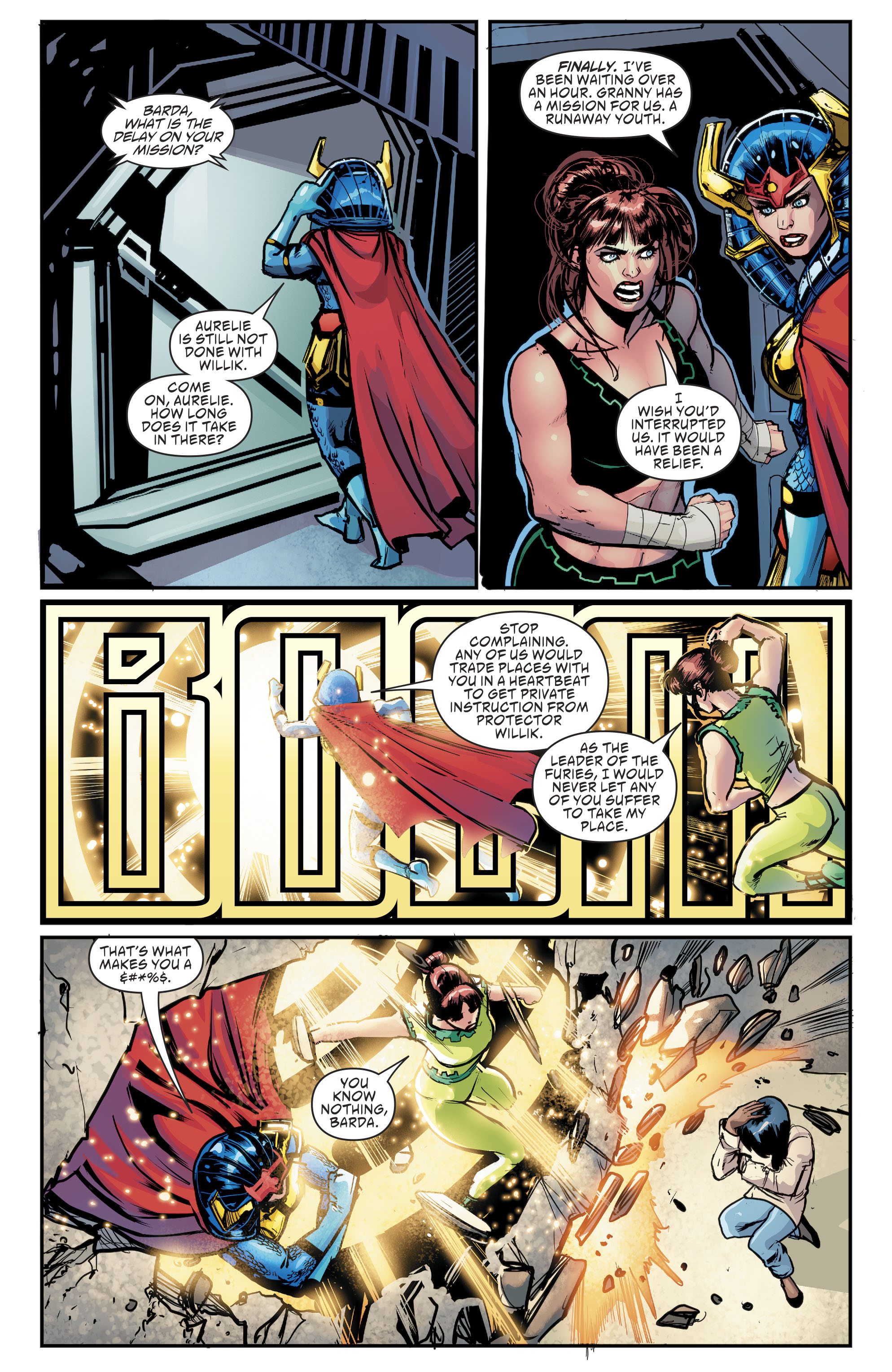 Read online Female Furies comic -  Issue #1 - 19