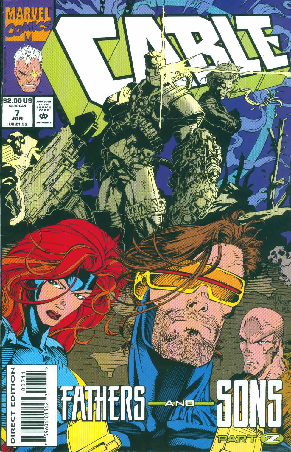 Read online Cable (1993) comic -  Issue #7 - 1