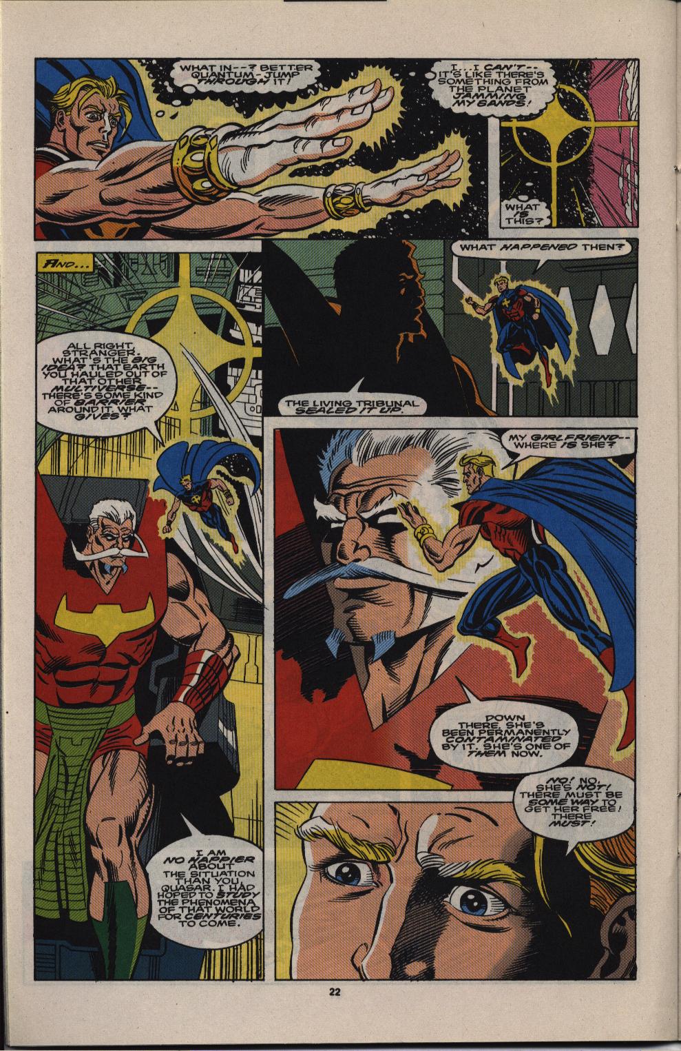 Read online Quasar comic -  Issue #57 - 18